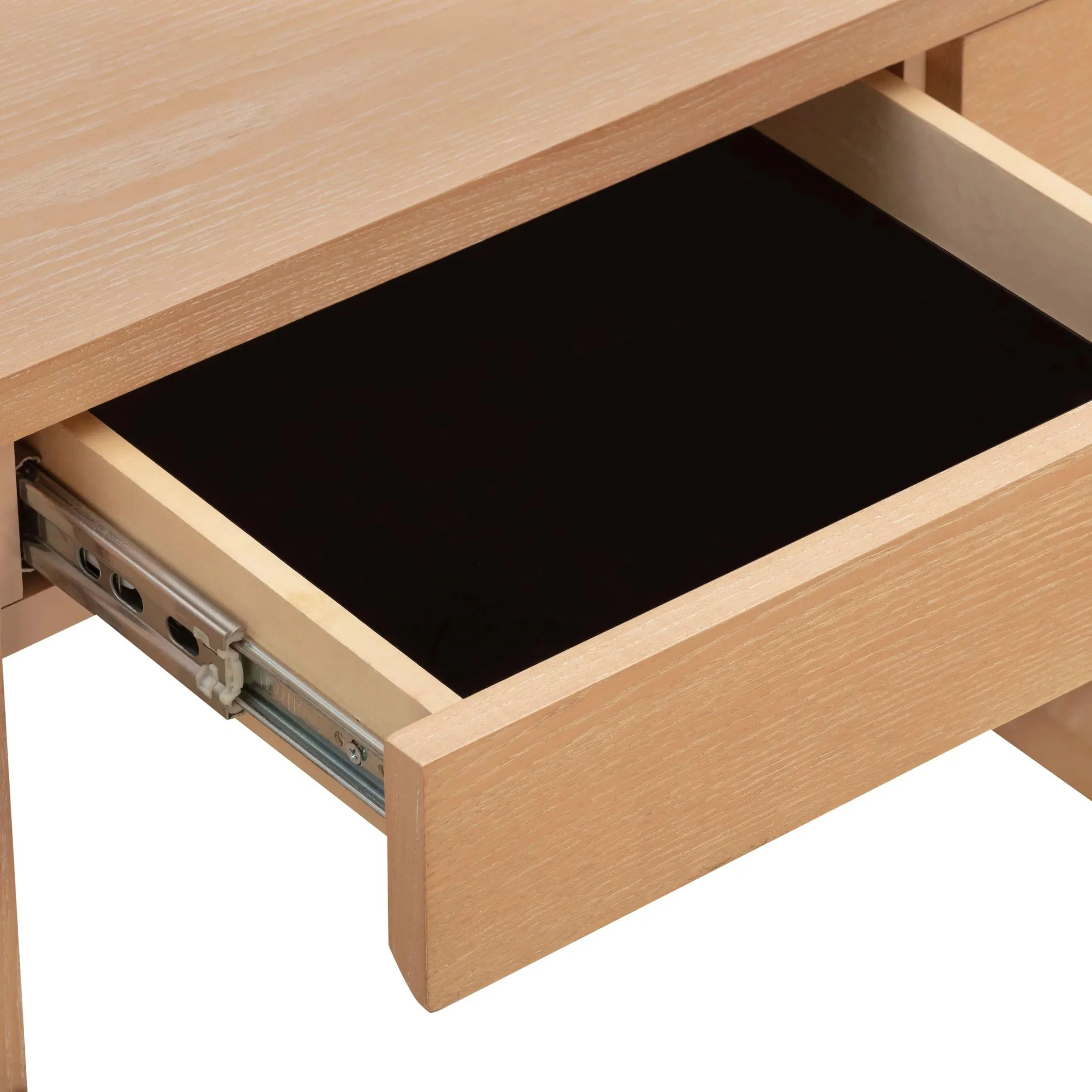 Marlow Wood 2-Drawer Writing Desk - Image 12