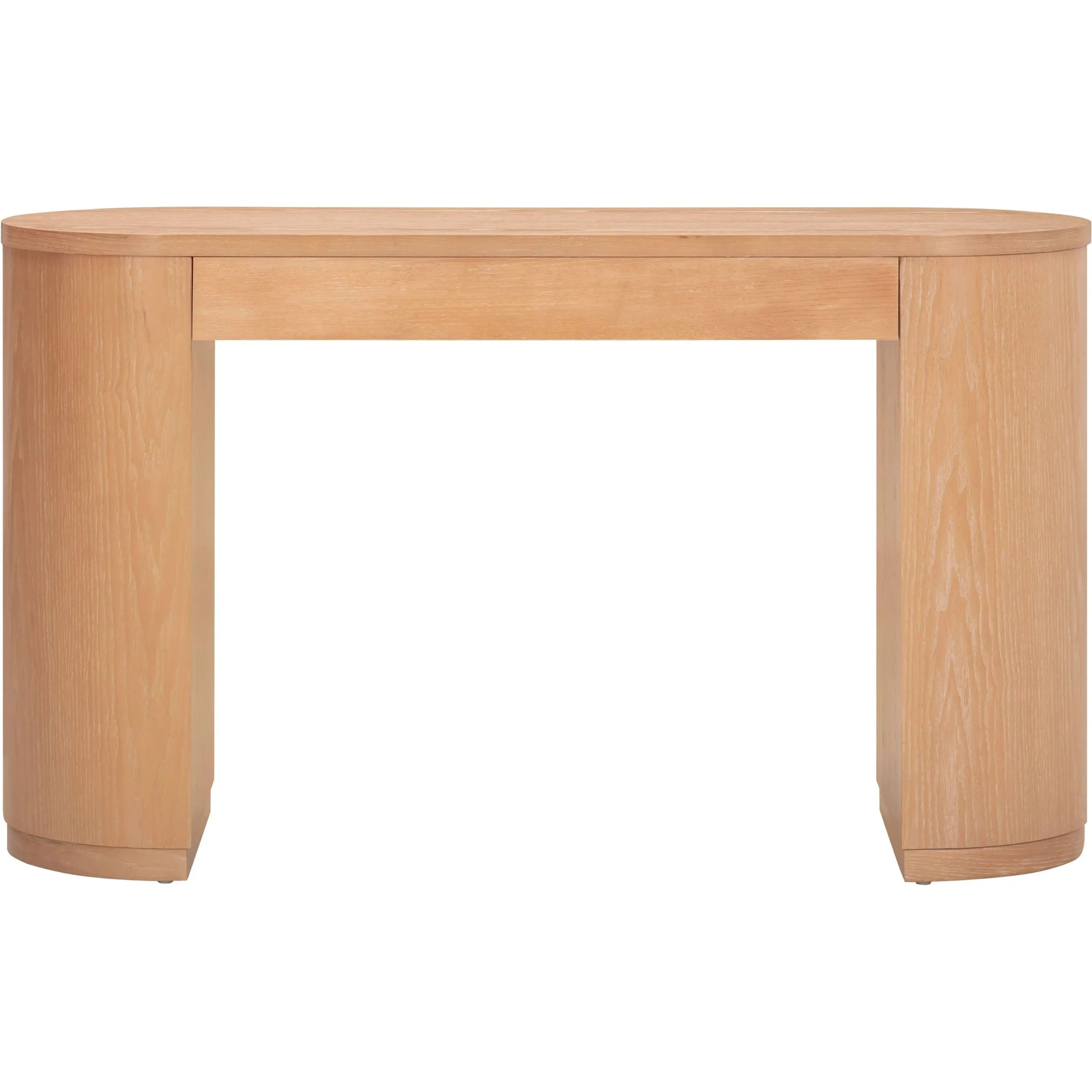 Marlow Wood 2-Drawer Writing Desk - Image 4