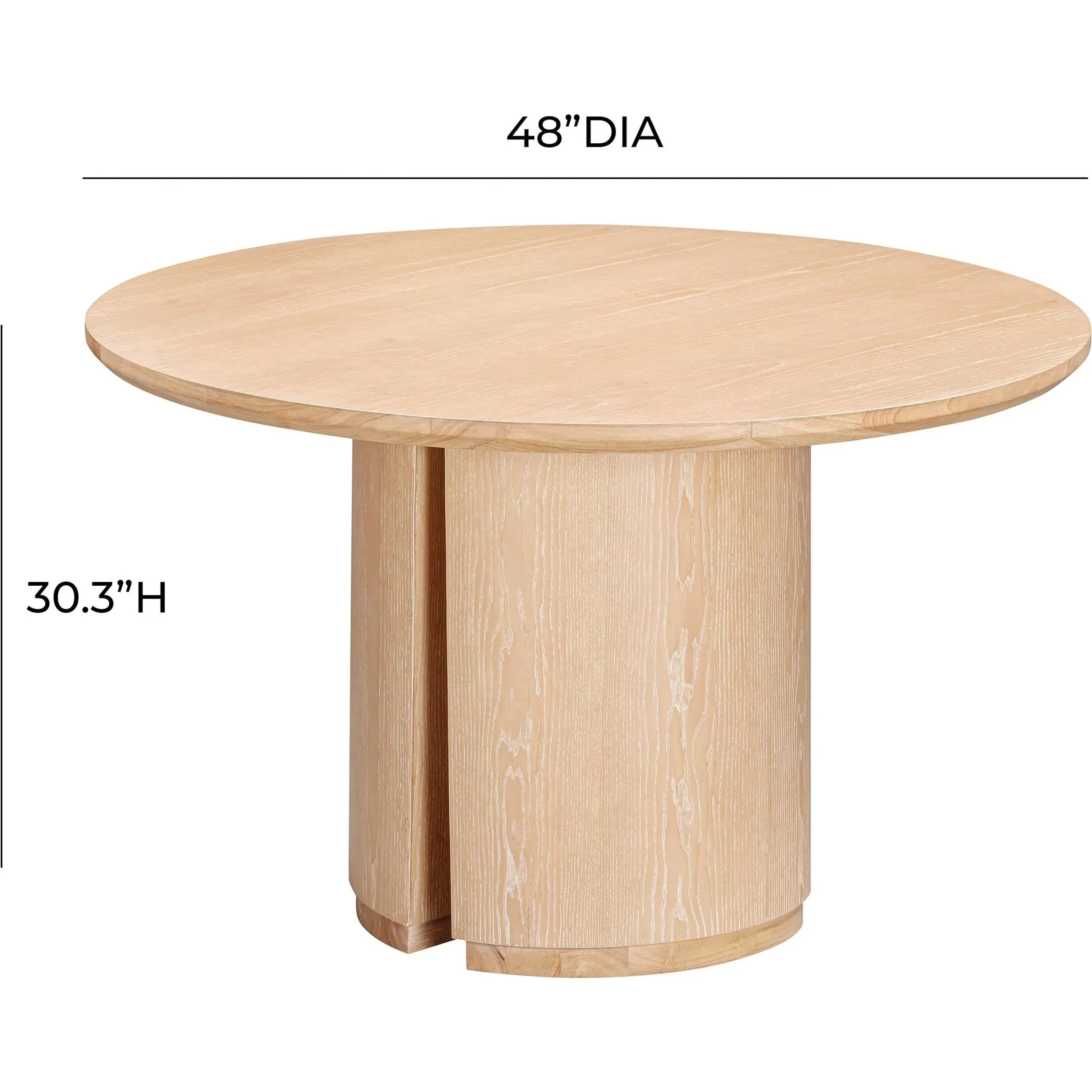 Marlow Wood Round Dining Table - Image 11