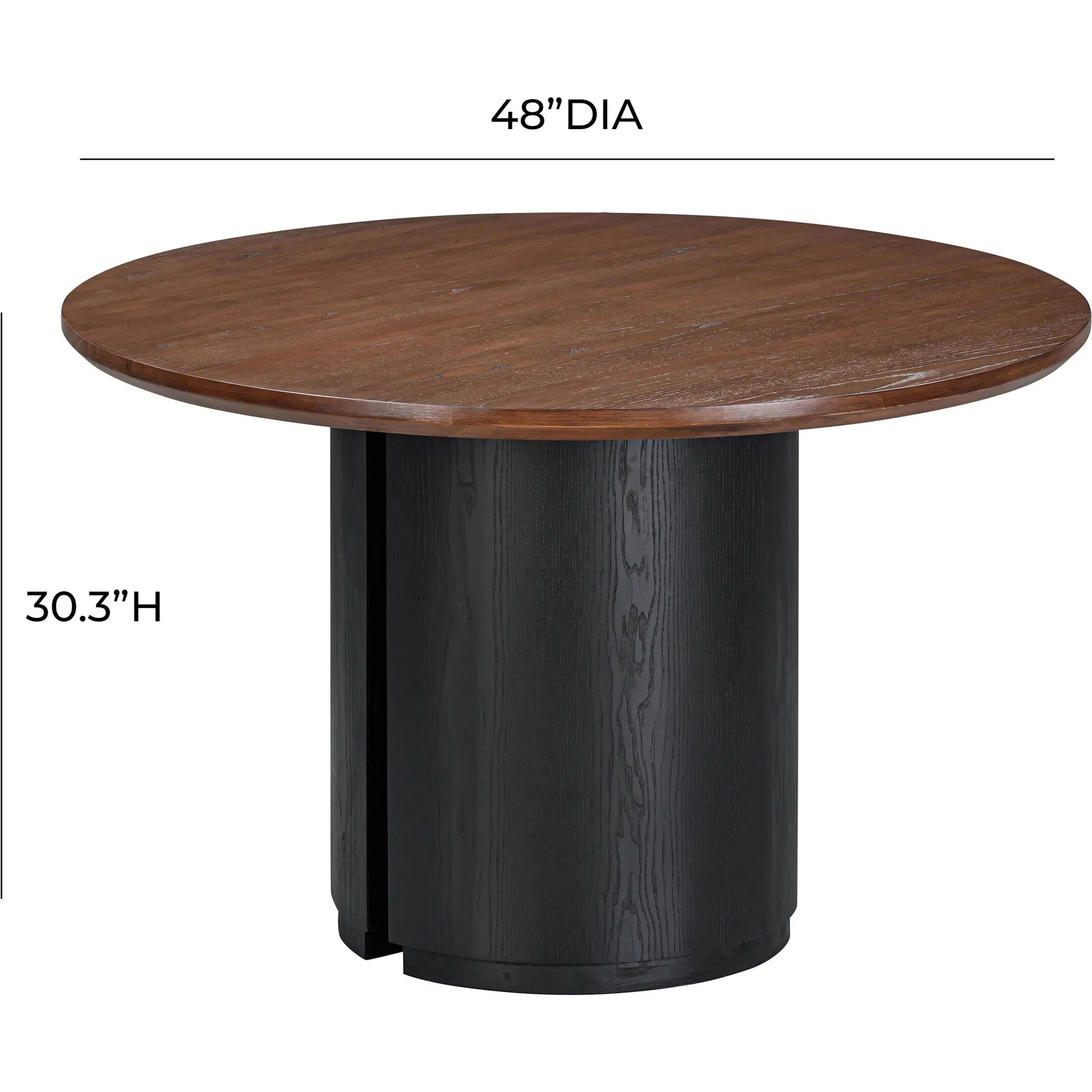 Marlow Wood Round Dining Table - Image 8