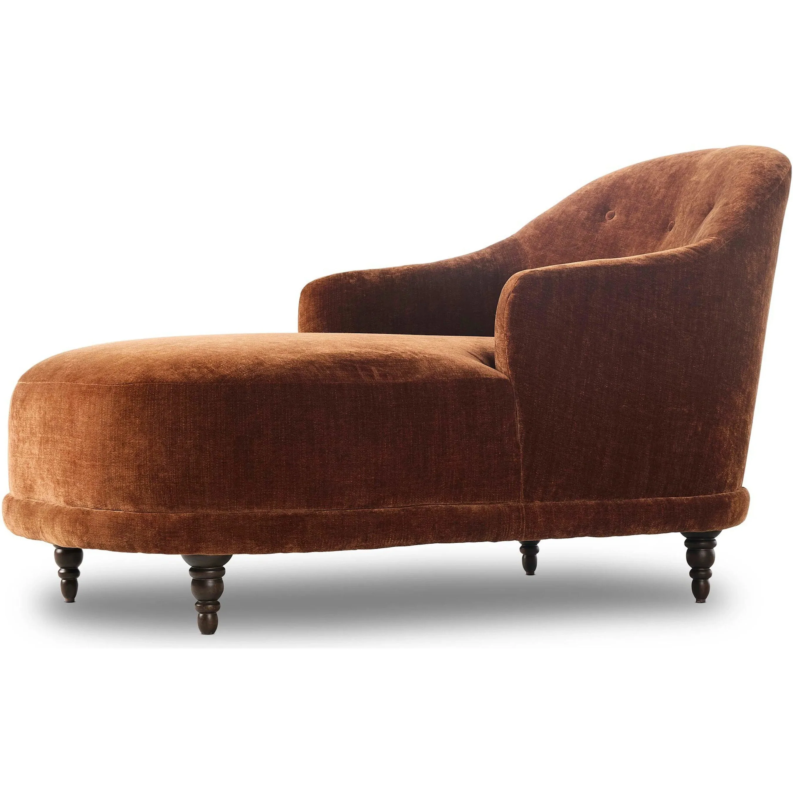 Marnie Velvet Chaise Lounge - Image 10