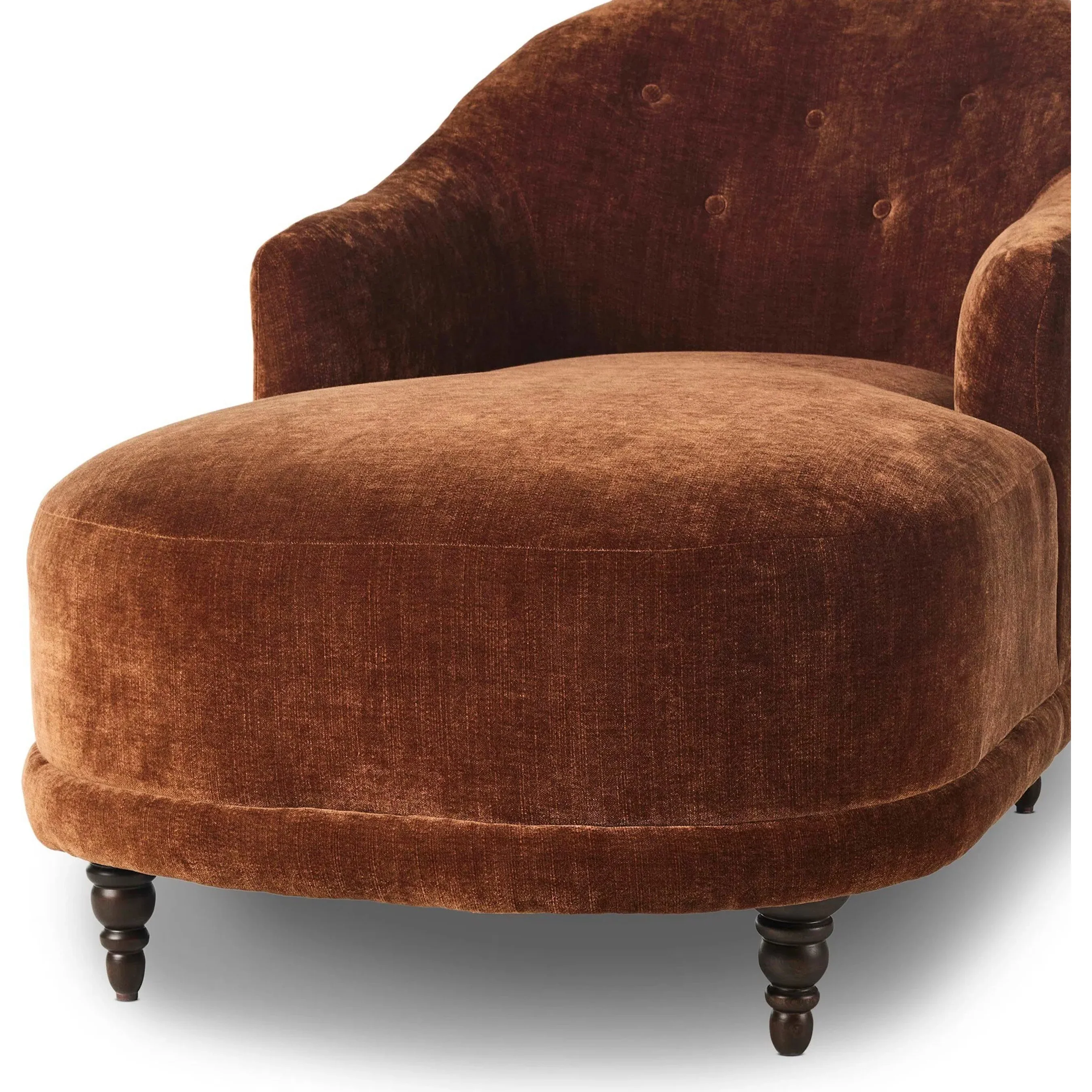 Marnie Velvet Chaise Lounge - Image 23