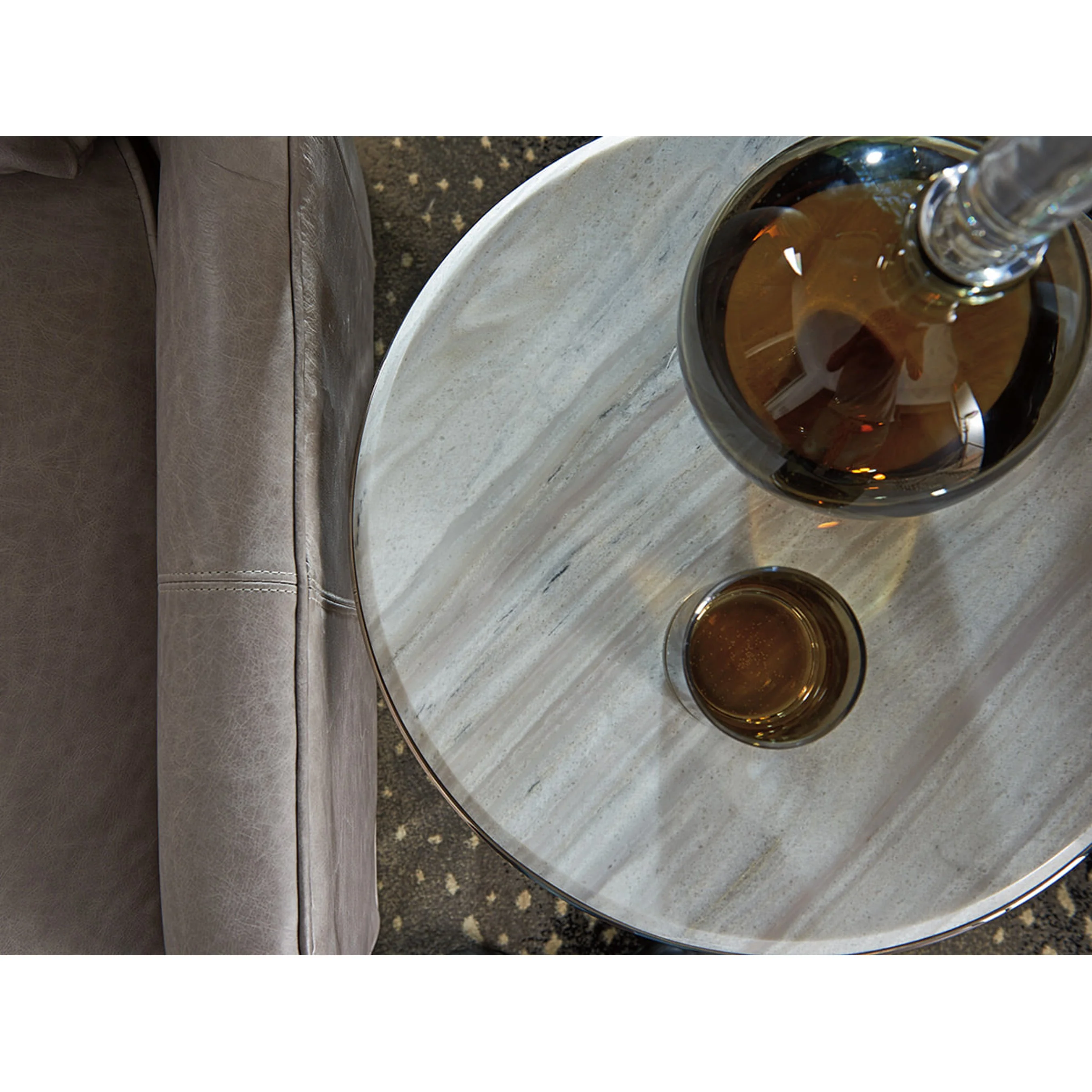 Martini Stainless Accent Table - Image 5