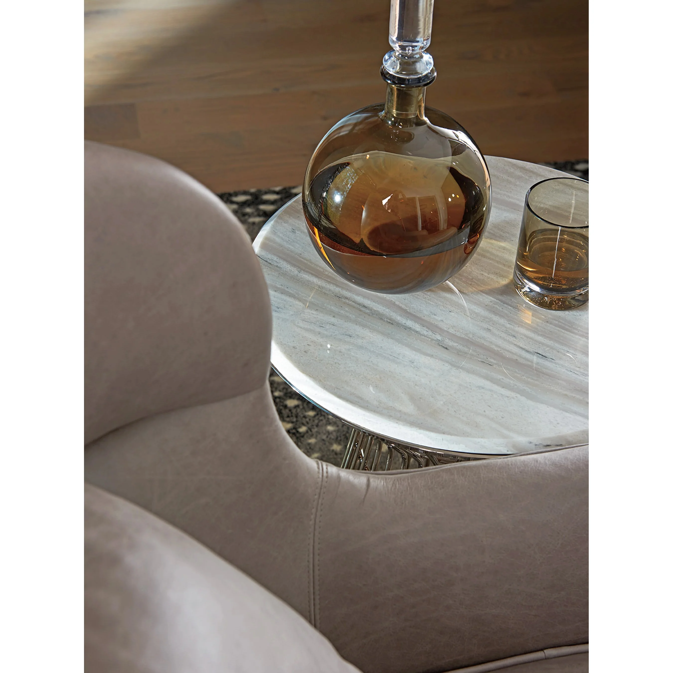 Martini Stainless Accent Table - Image 6