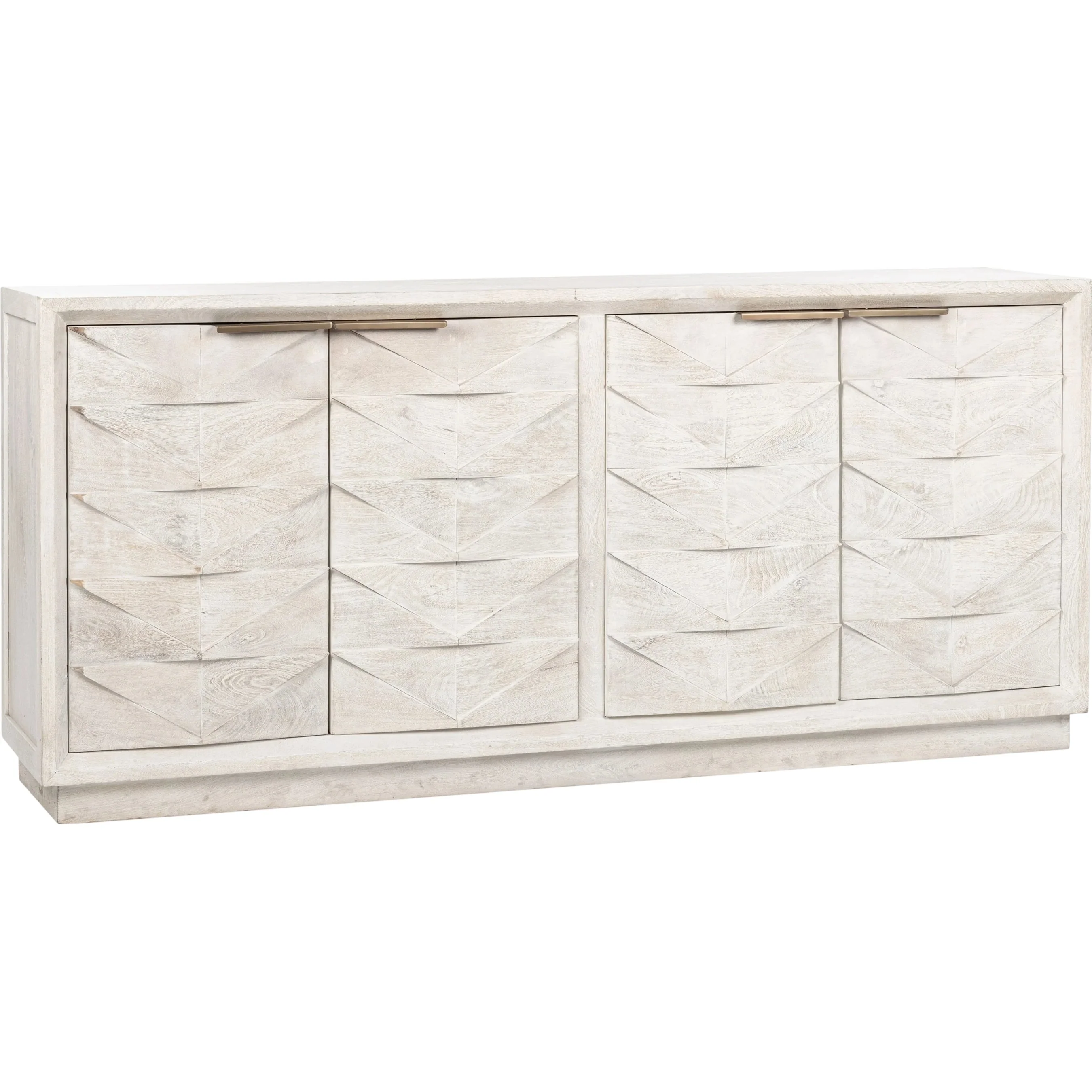 Marvin 4-Door Mango Wood Sideboard Buffet