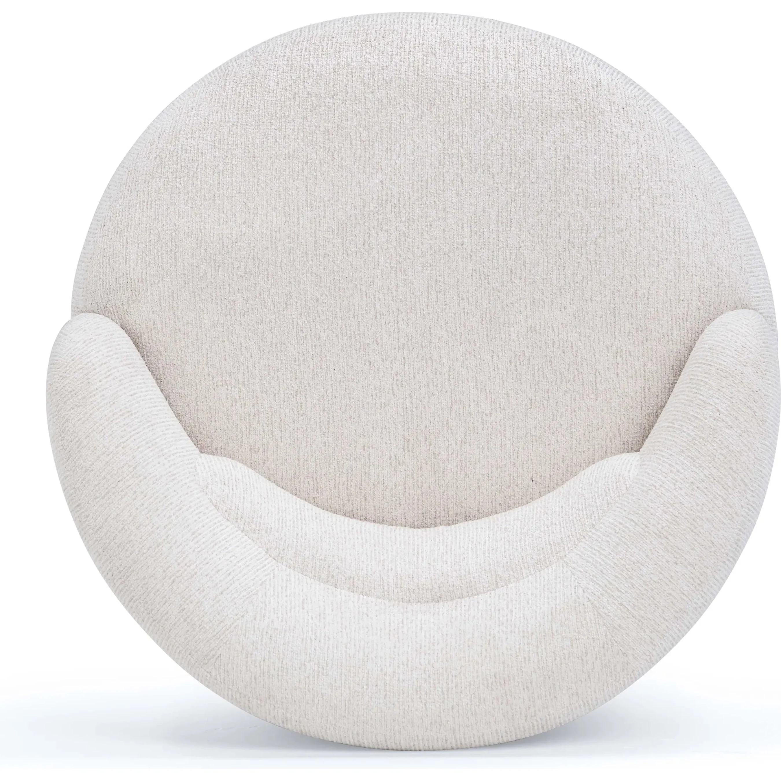 Massa Textured Performance Fabric Swivel Accent Chair - Image 11