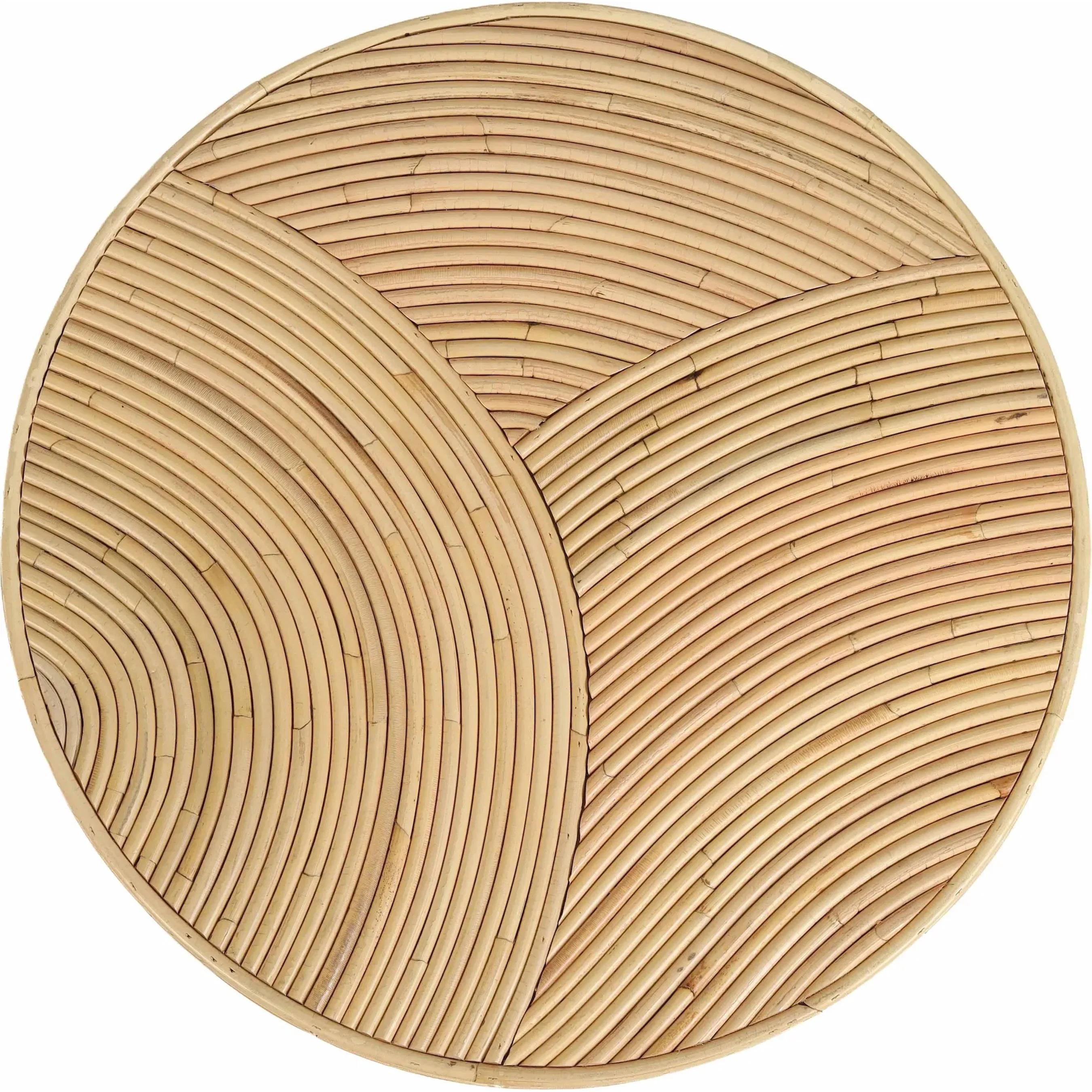 Matea Rattan Arch Side Table - Image 2