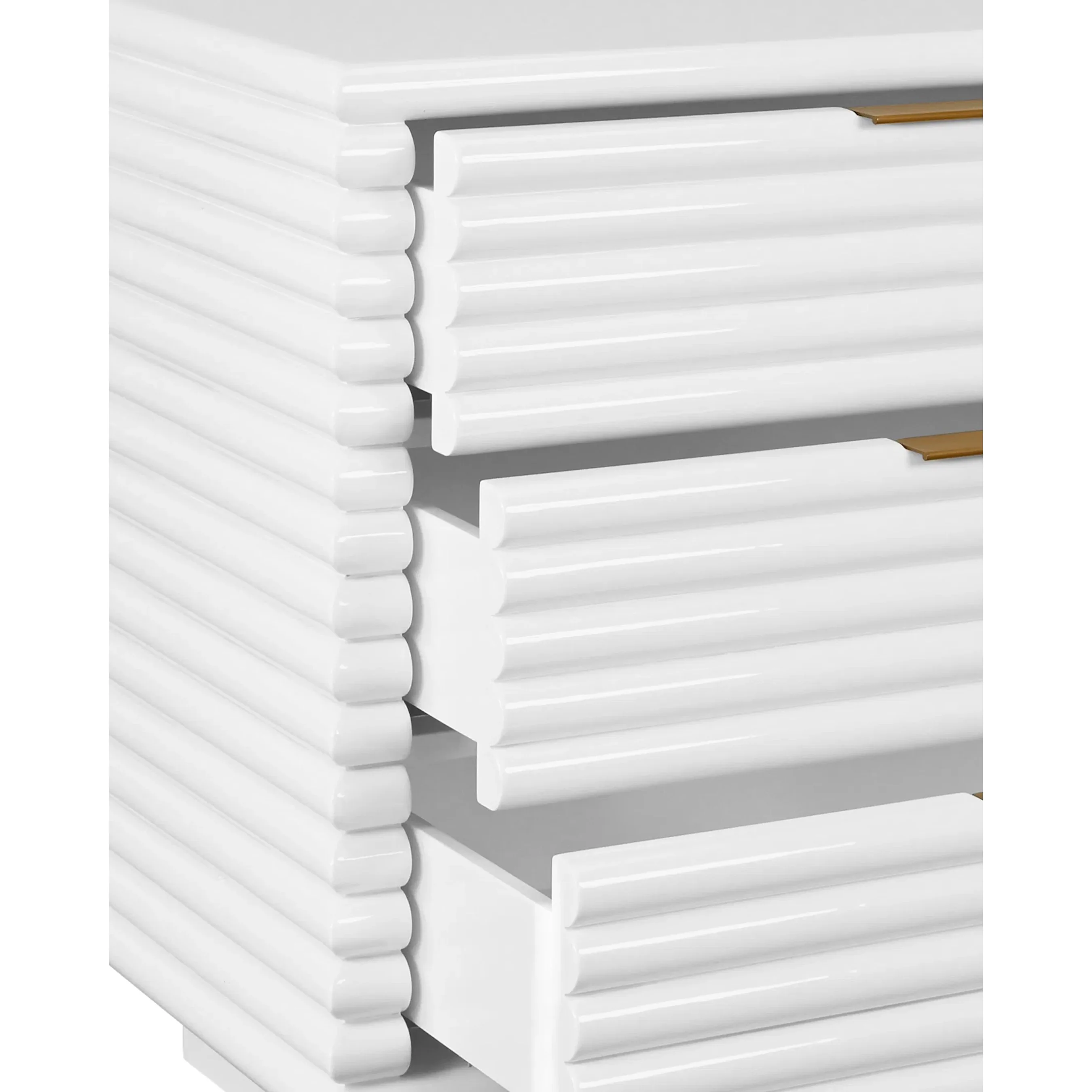 Mateo Three Drawer Side Table - Image 15