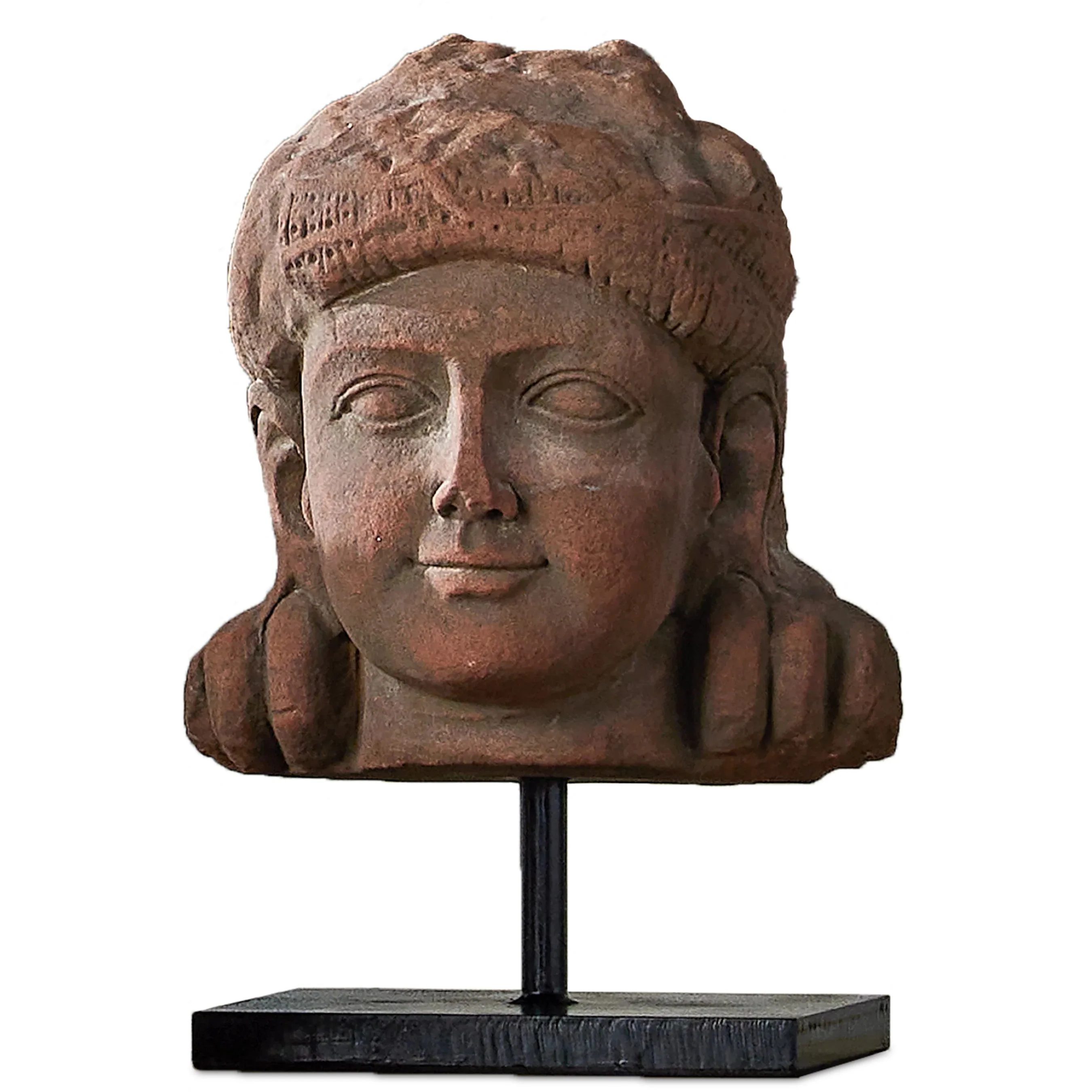 Mathura Head on Stand