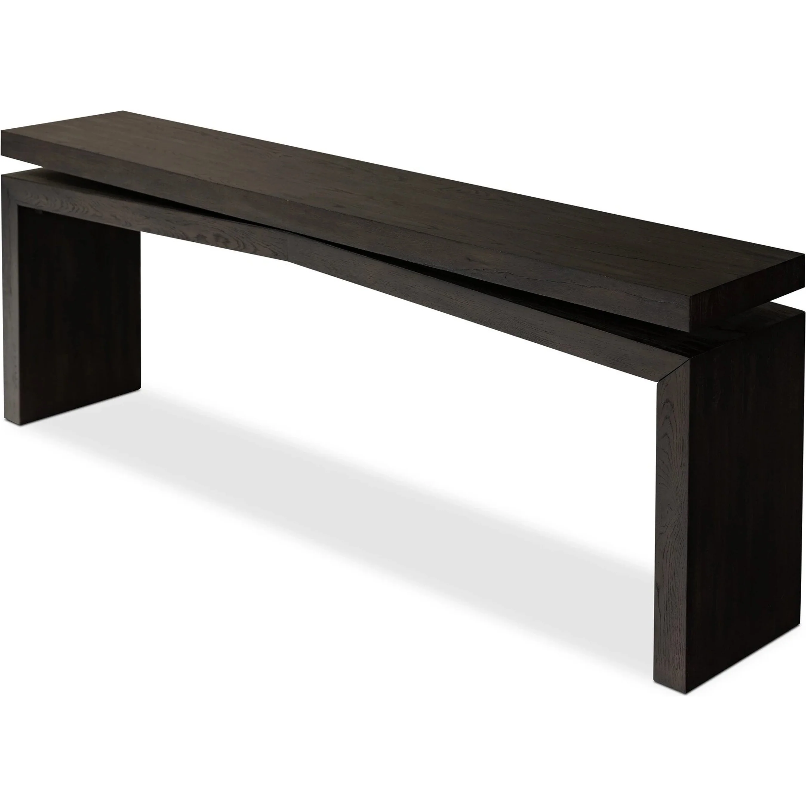 Matthes Oak Console Table - Image 10