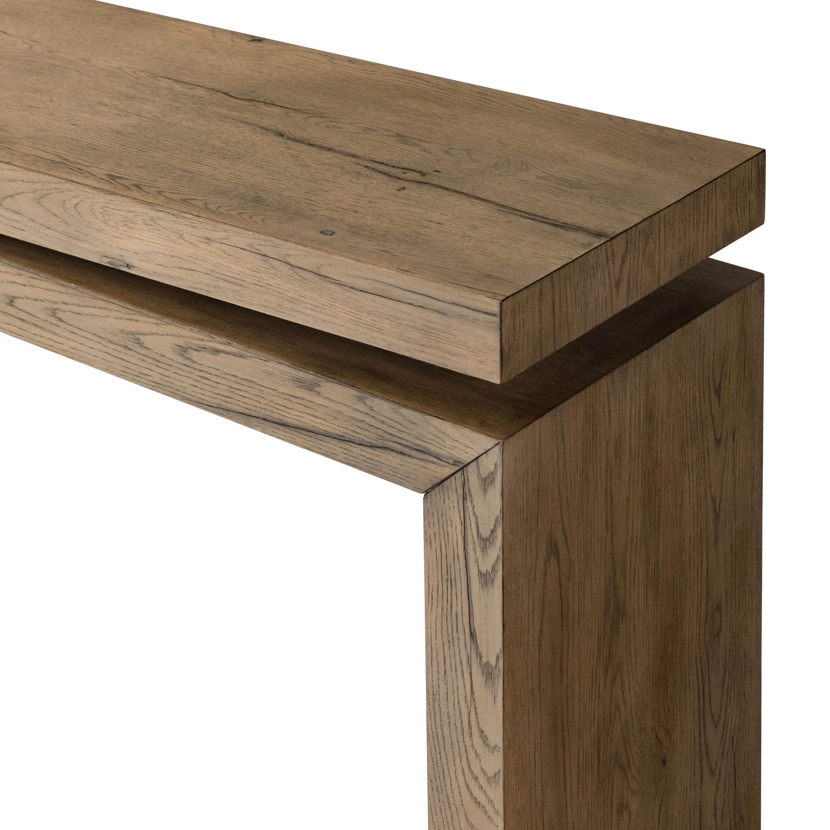 Matthes Oak Console Table - Image 12