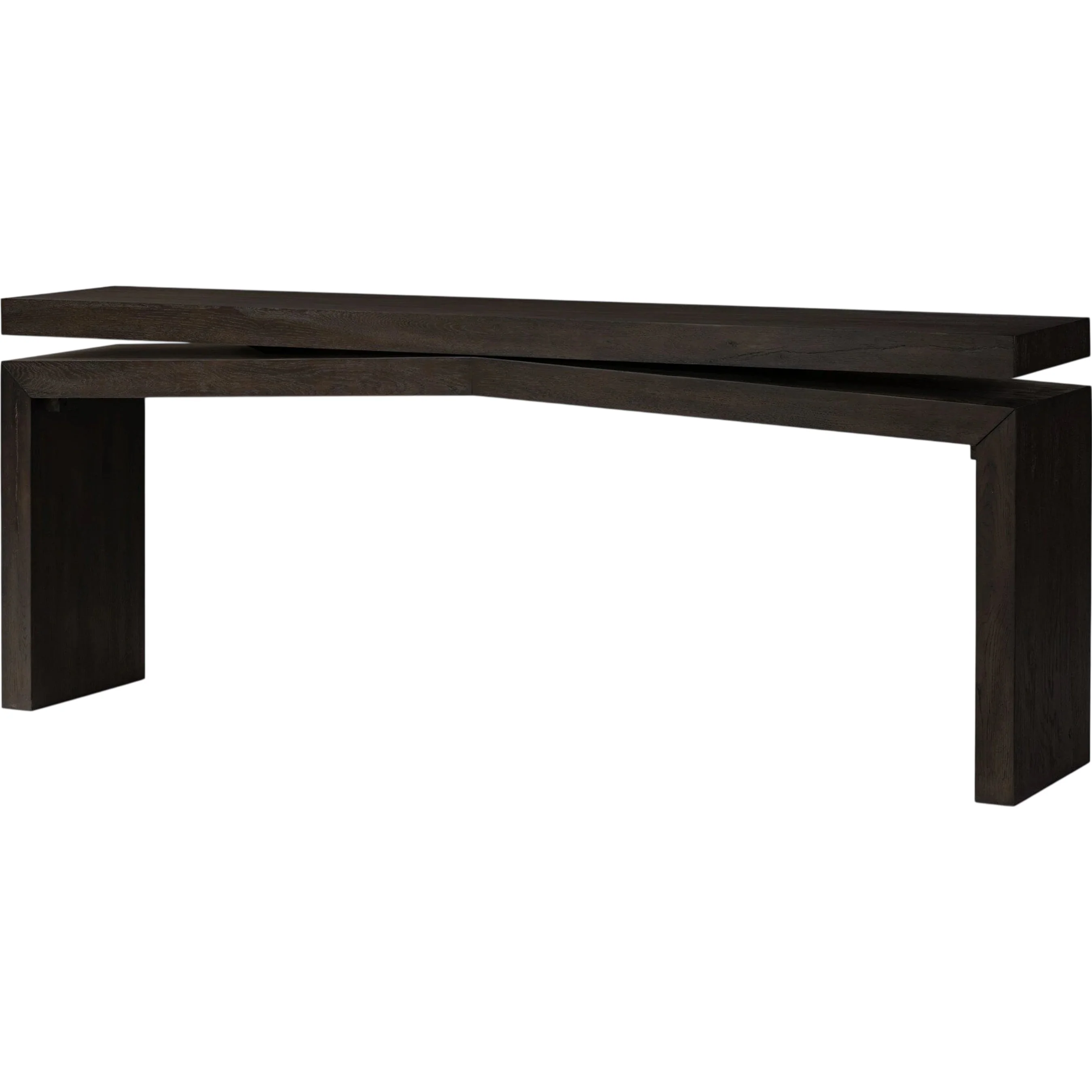 Matthes Oak Console Table - Image 2