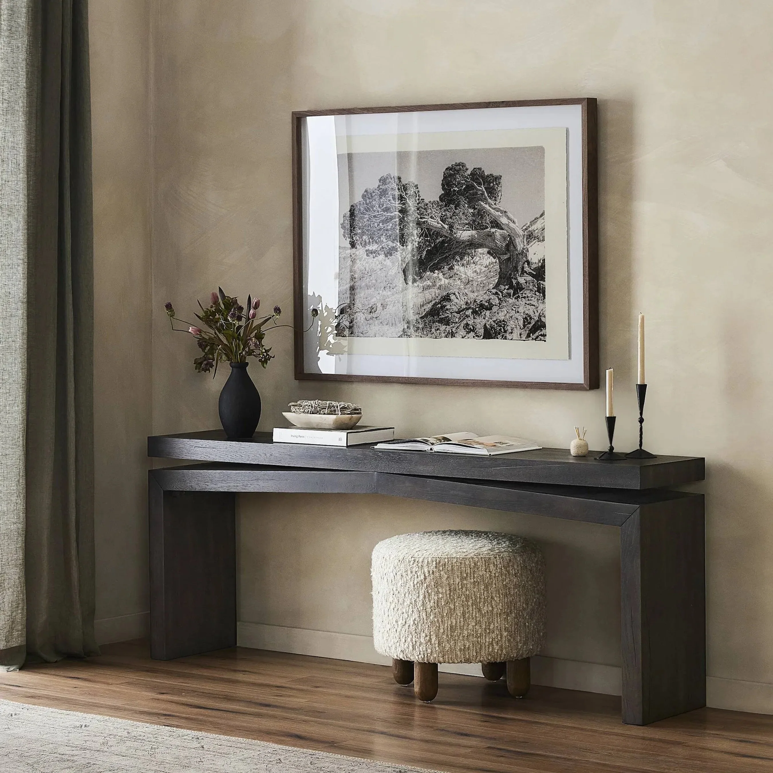 Matthes Oak Console Table - Image 28