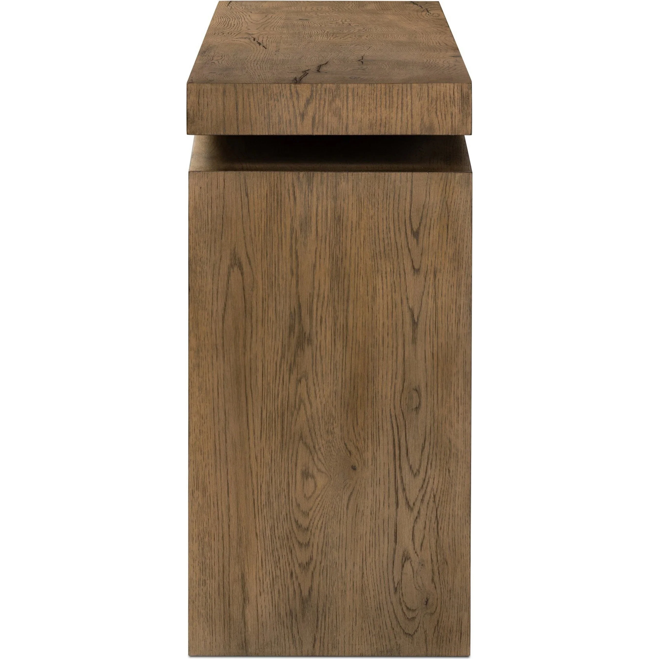 Matthes Oak Console Table - Image 4