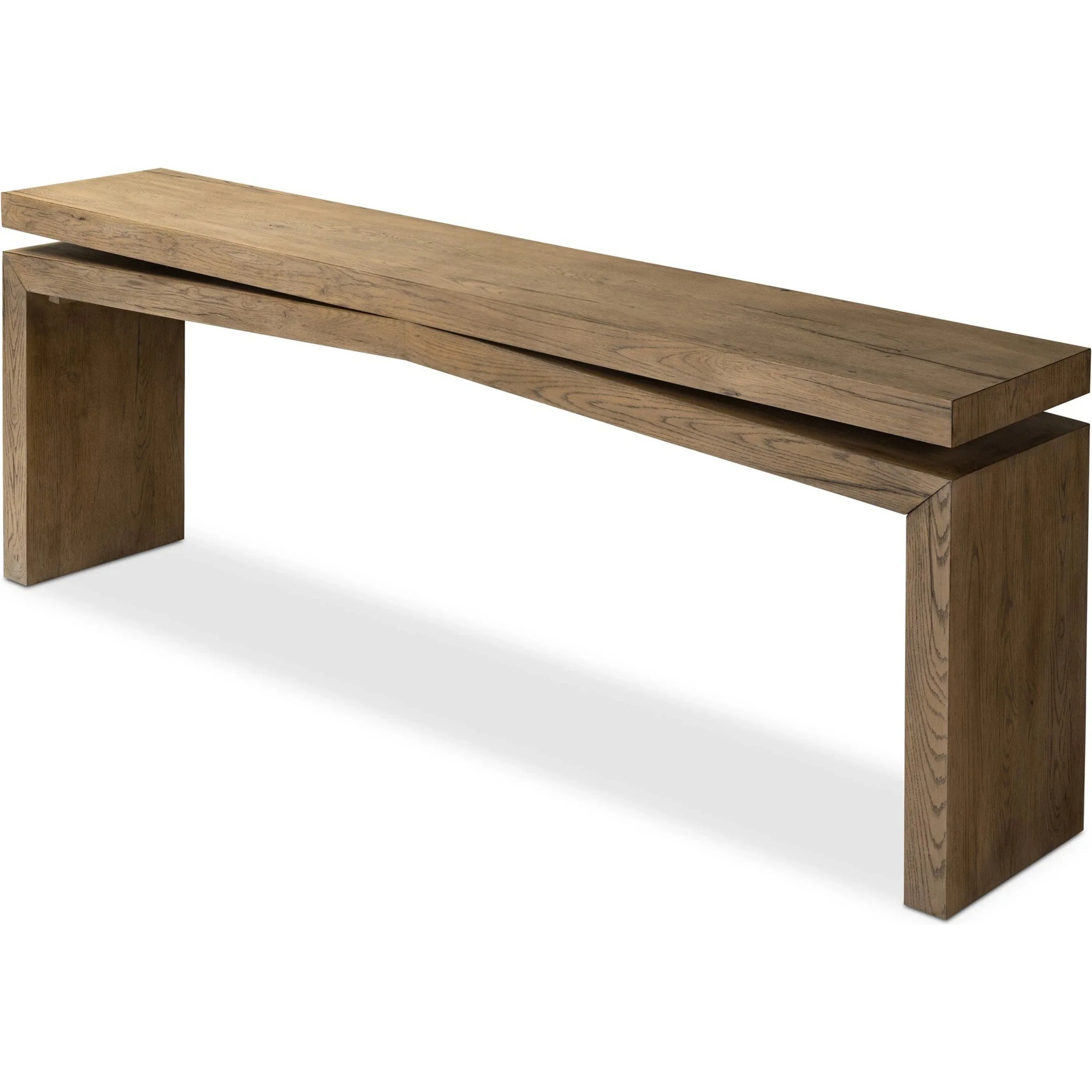 Matthes Oak Console Table - Image 6
