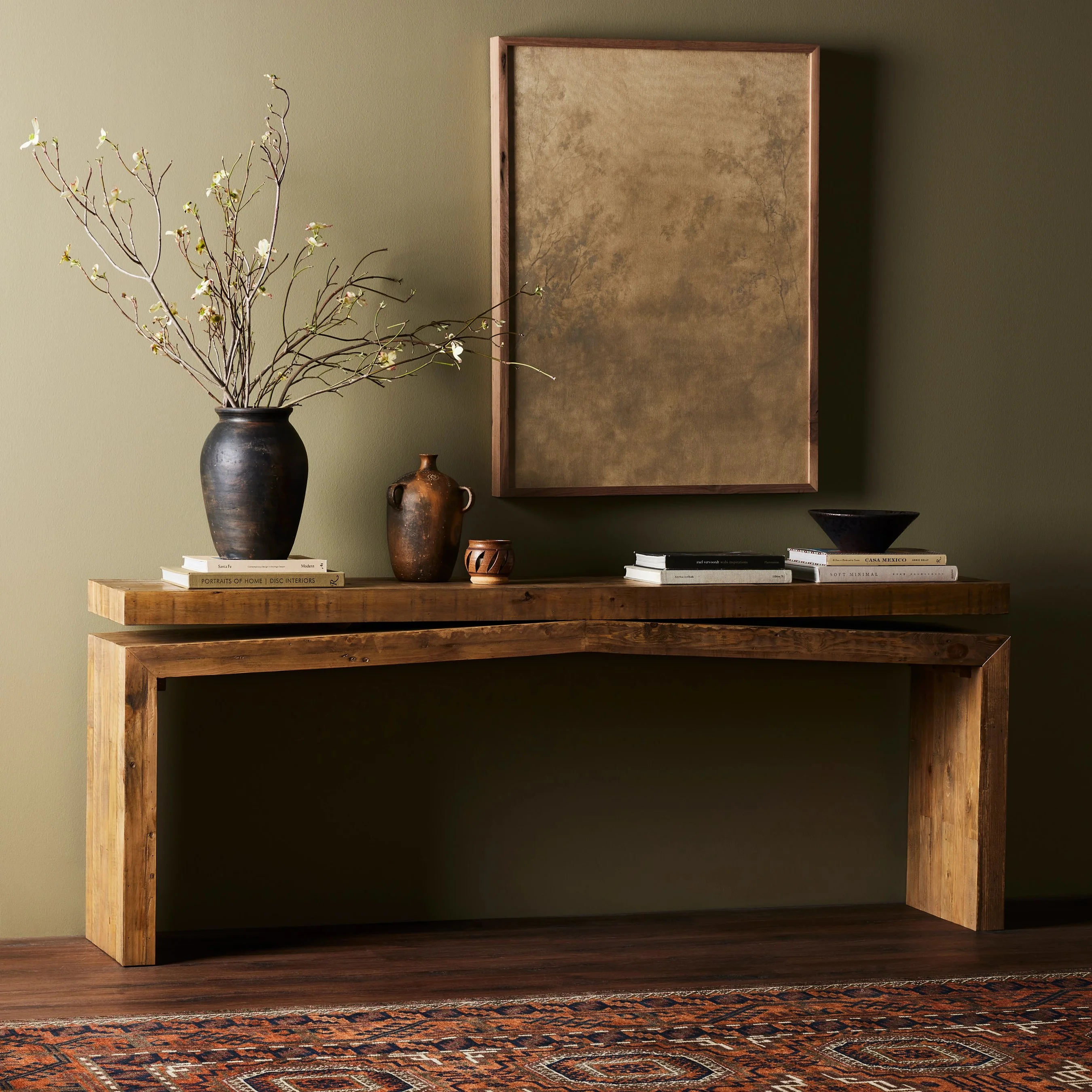 Matthes Reclaimed Pine Console Table - Image 31