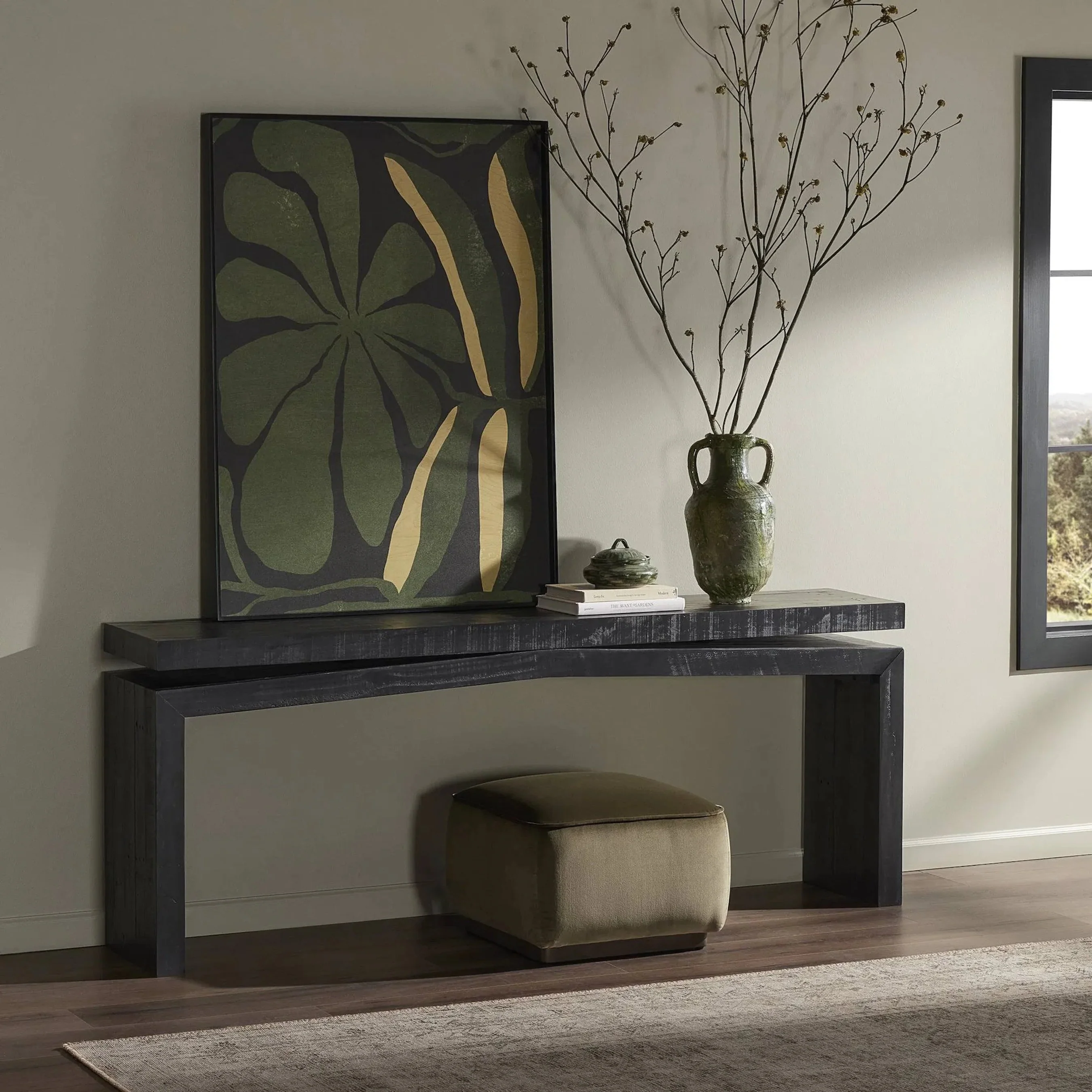 Matthes Reclaimed Pine Console Table - Image 32