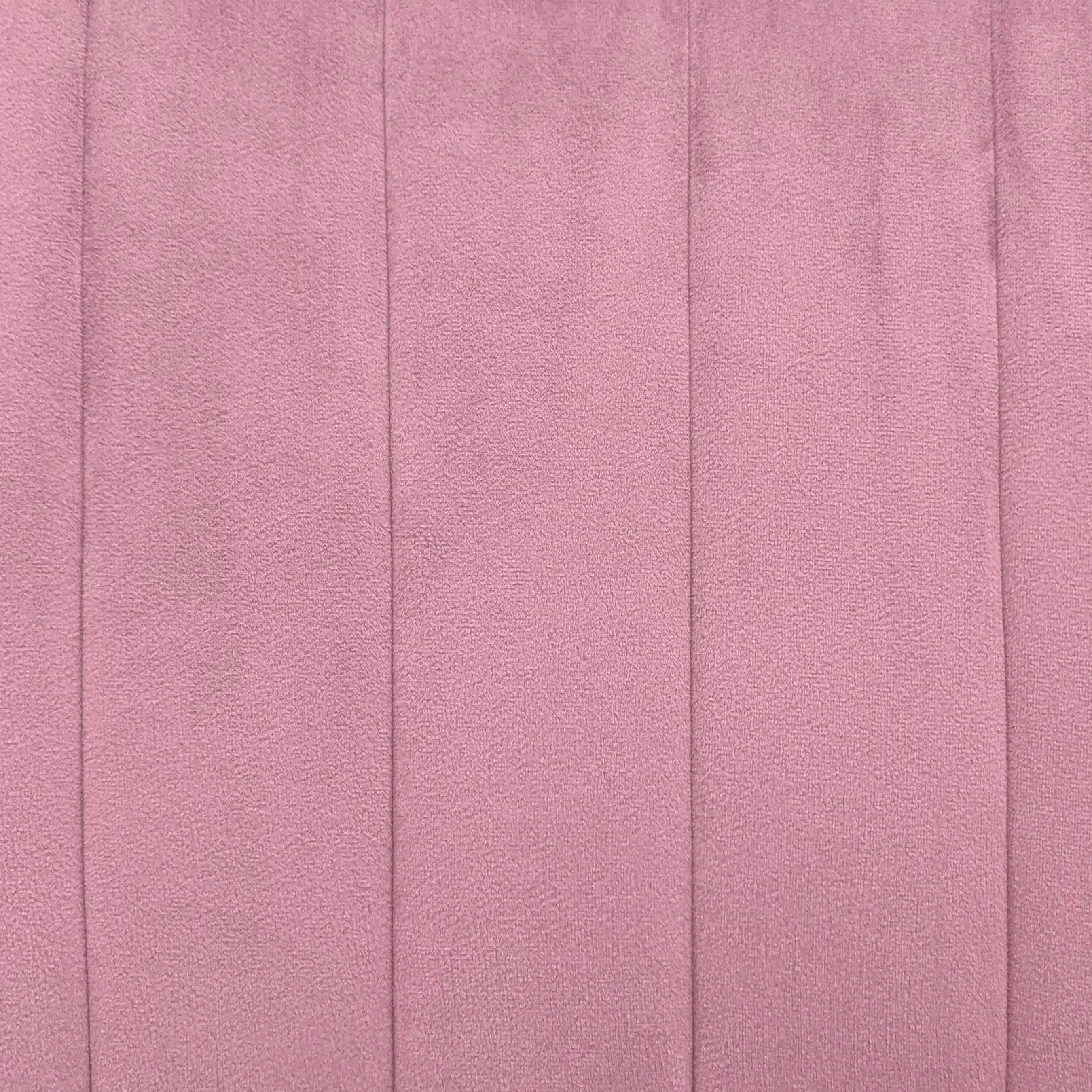 Mauve Rose Velvet Bench - Image 5