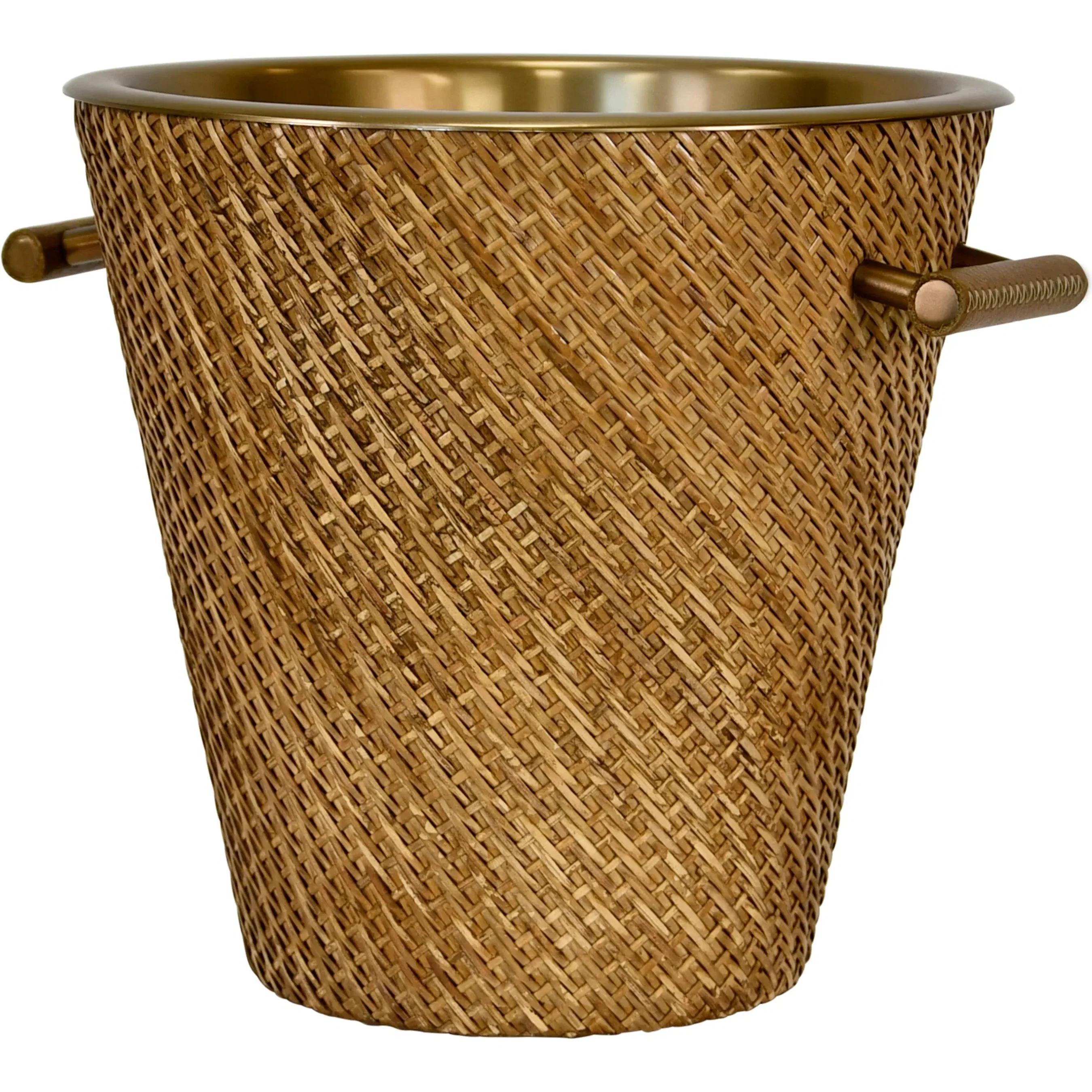 Max Woven Rattan Wine Cooler - Image 2