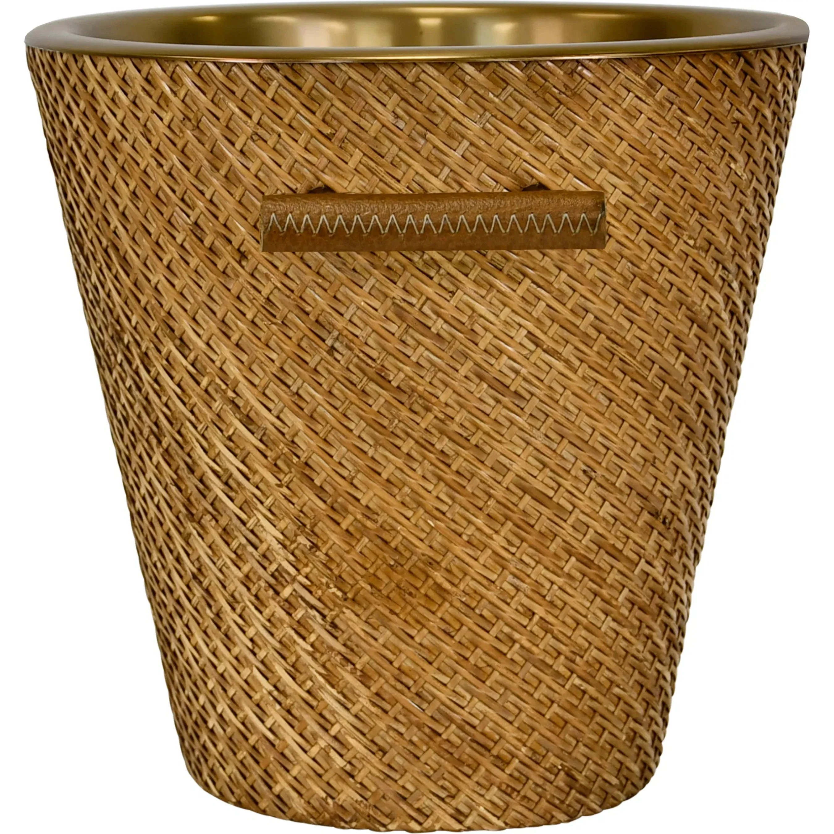 Max Woven Rattan Wine Cooler - Image 3