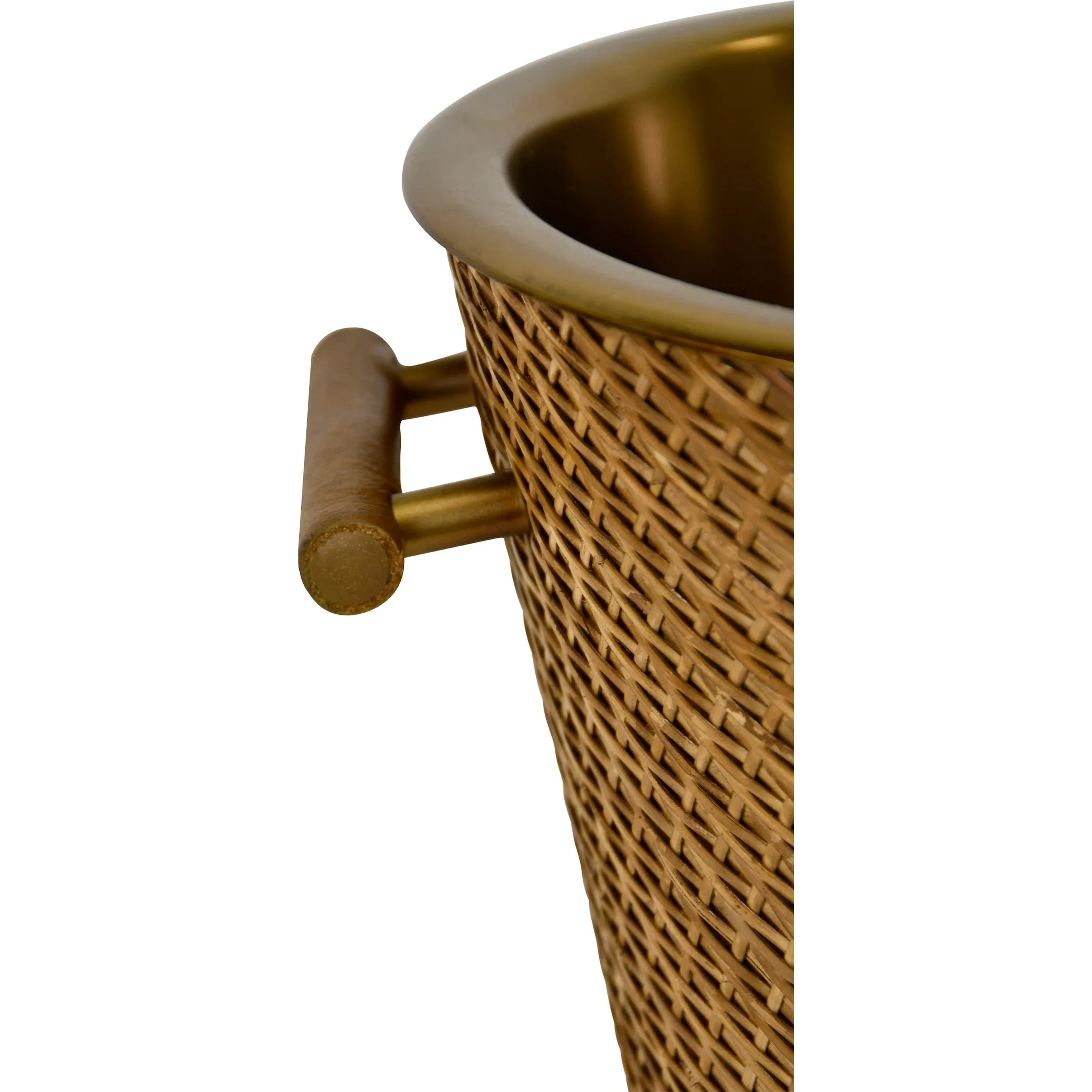 Max Woven Rattan Wine Cooler - Image 5