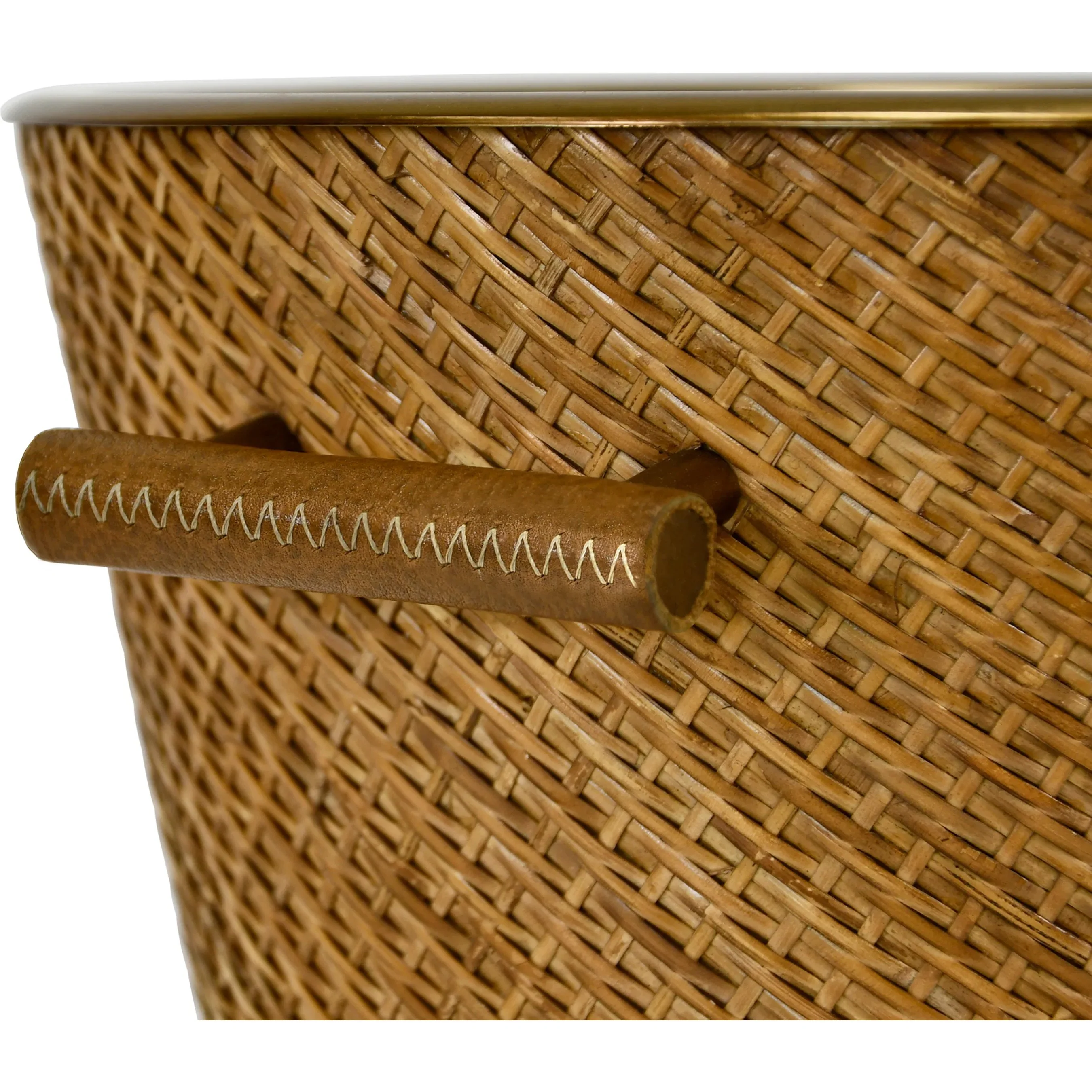 Max Woven Rattan Wine Cooler - Image 6