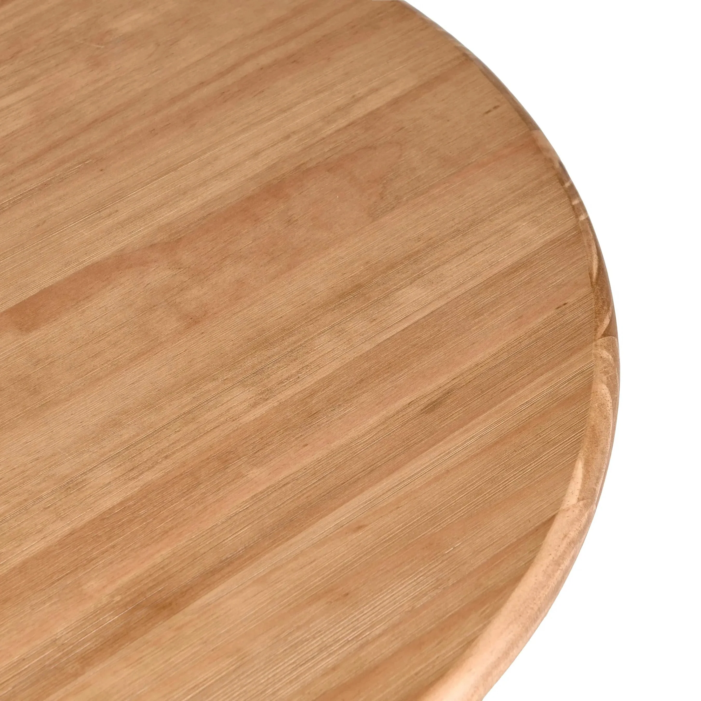 Maxwell Oval Pine Wood Dining Table - Image 8