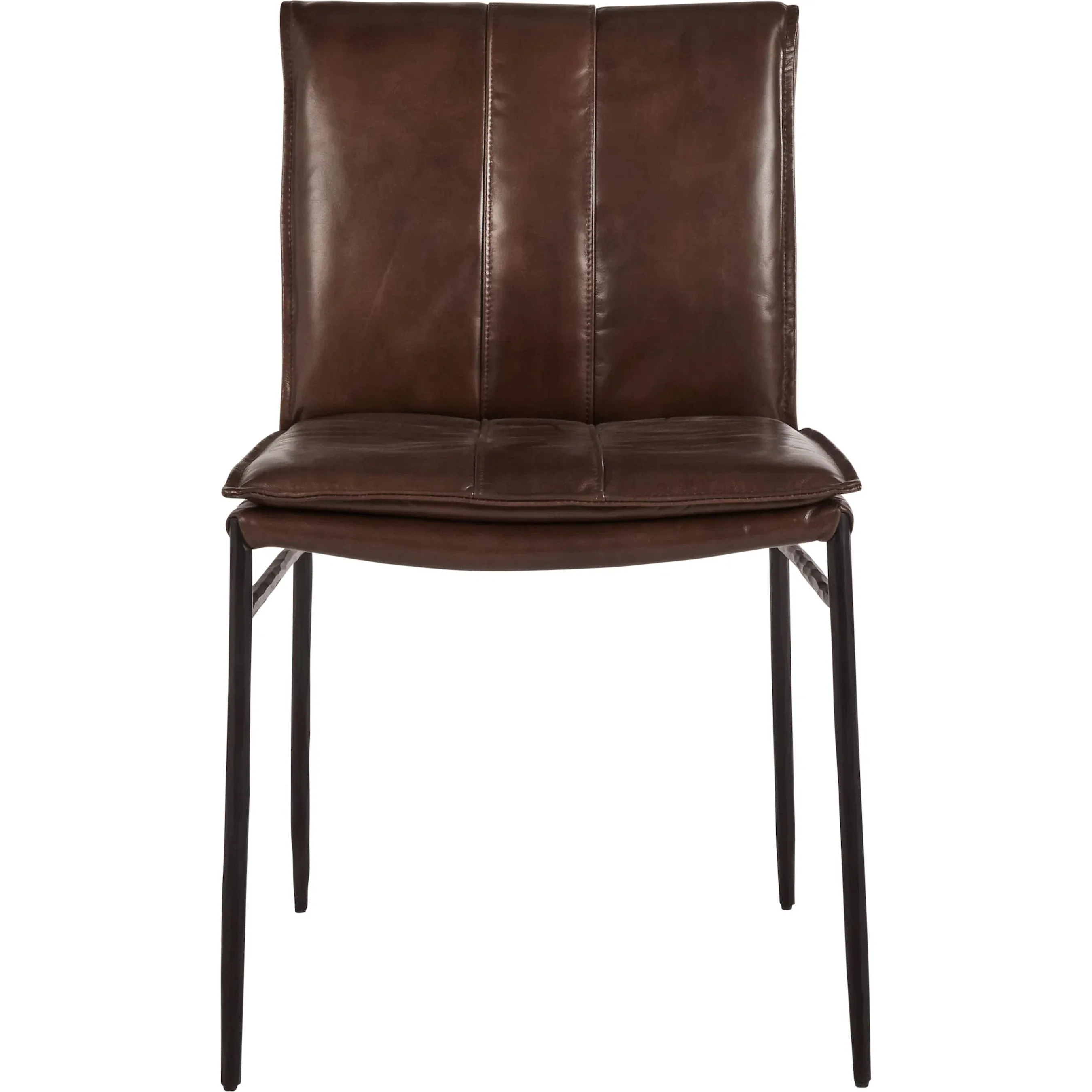 Mayer Genuine Leather Dining Chair (Set of 2) - Image 4