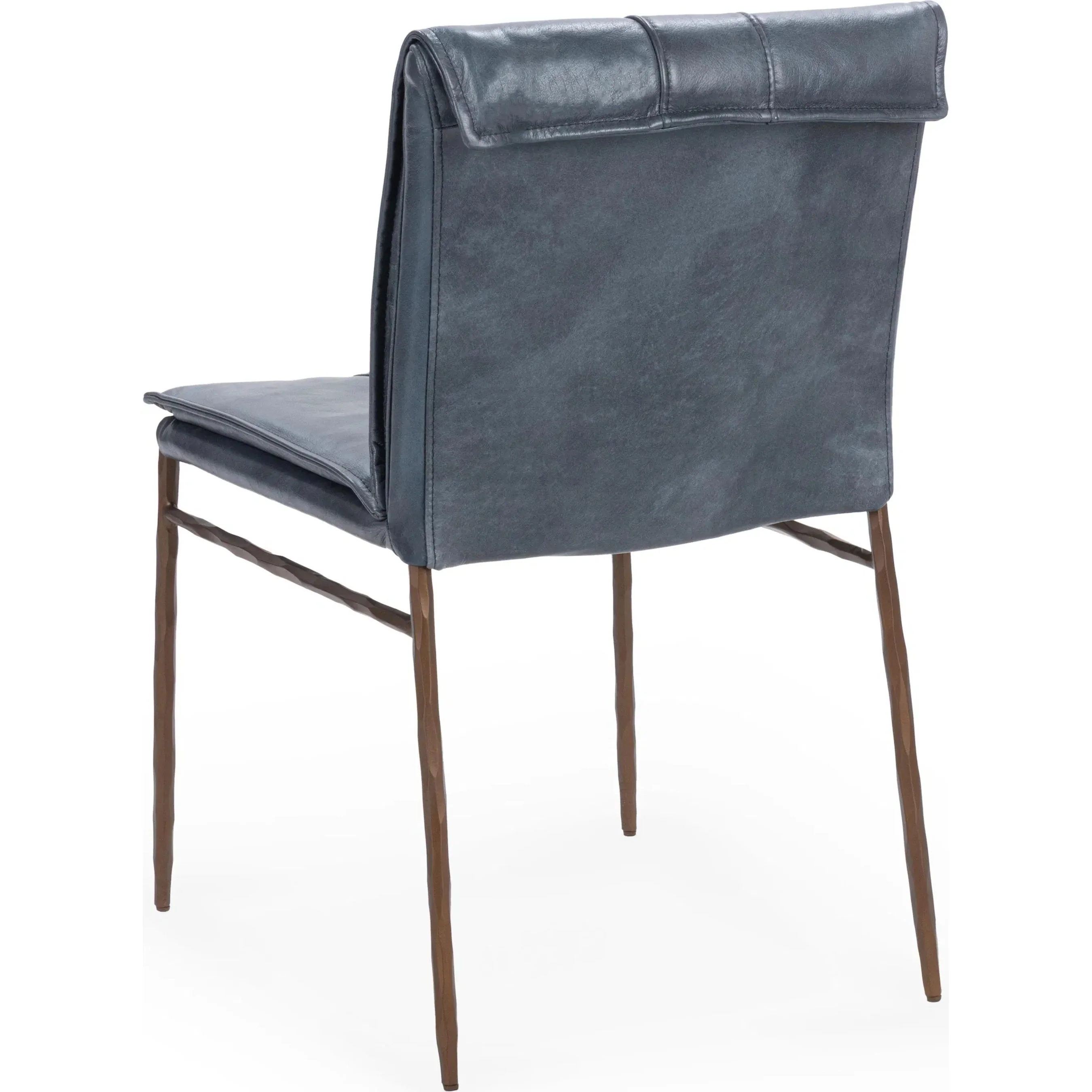 Mayer Top Grain Leather Dining Chair (Set of 2) - Image 3