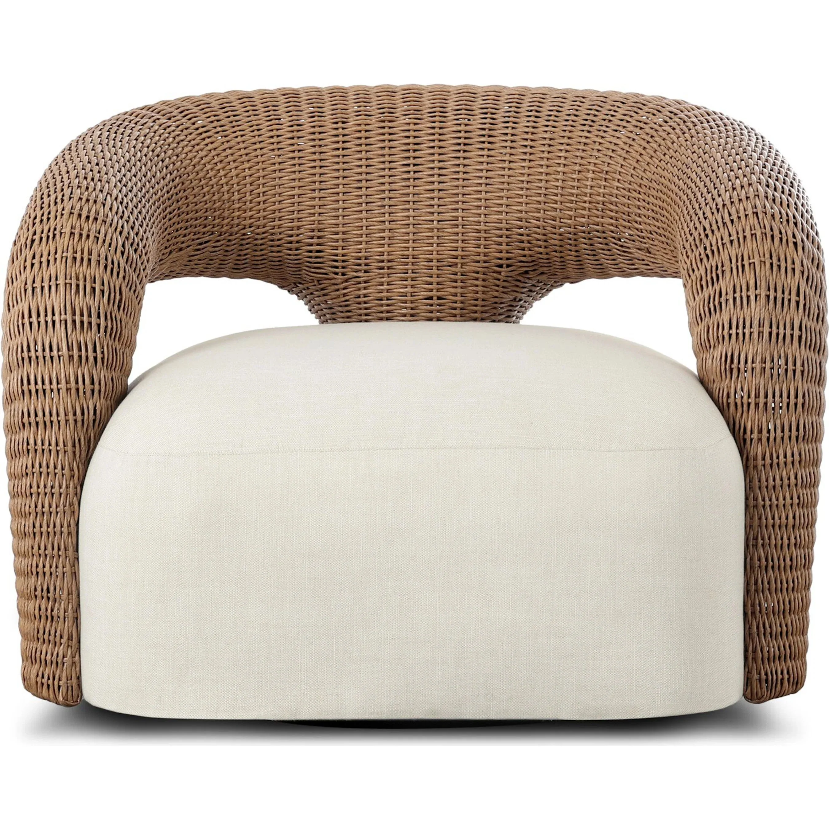 Mazie Outdoor Swivel Chair - Image 2