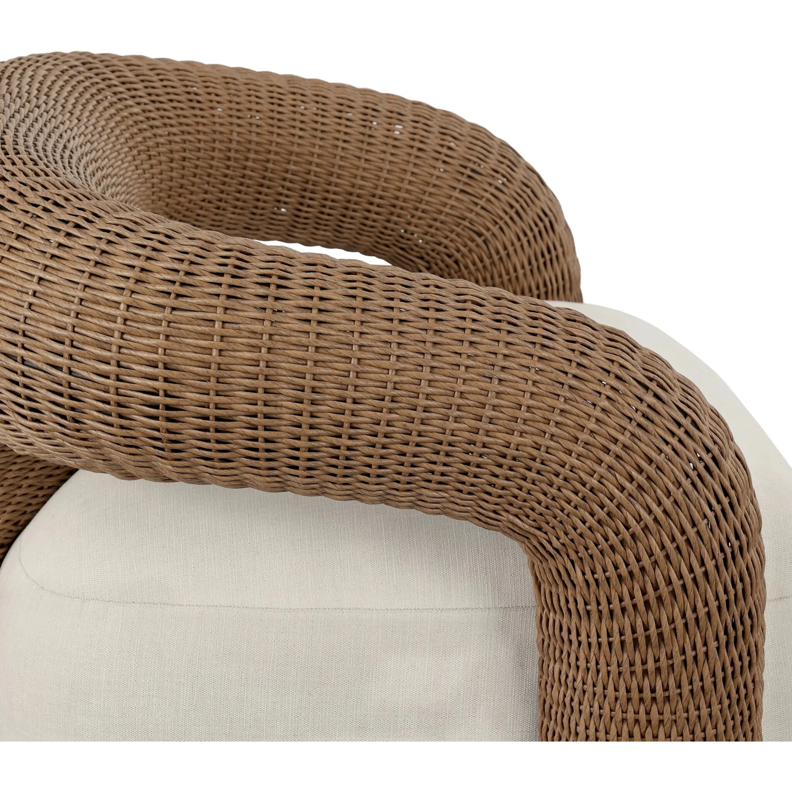 Mazie Outdoor Swivel Chair - Image 7