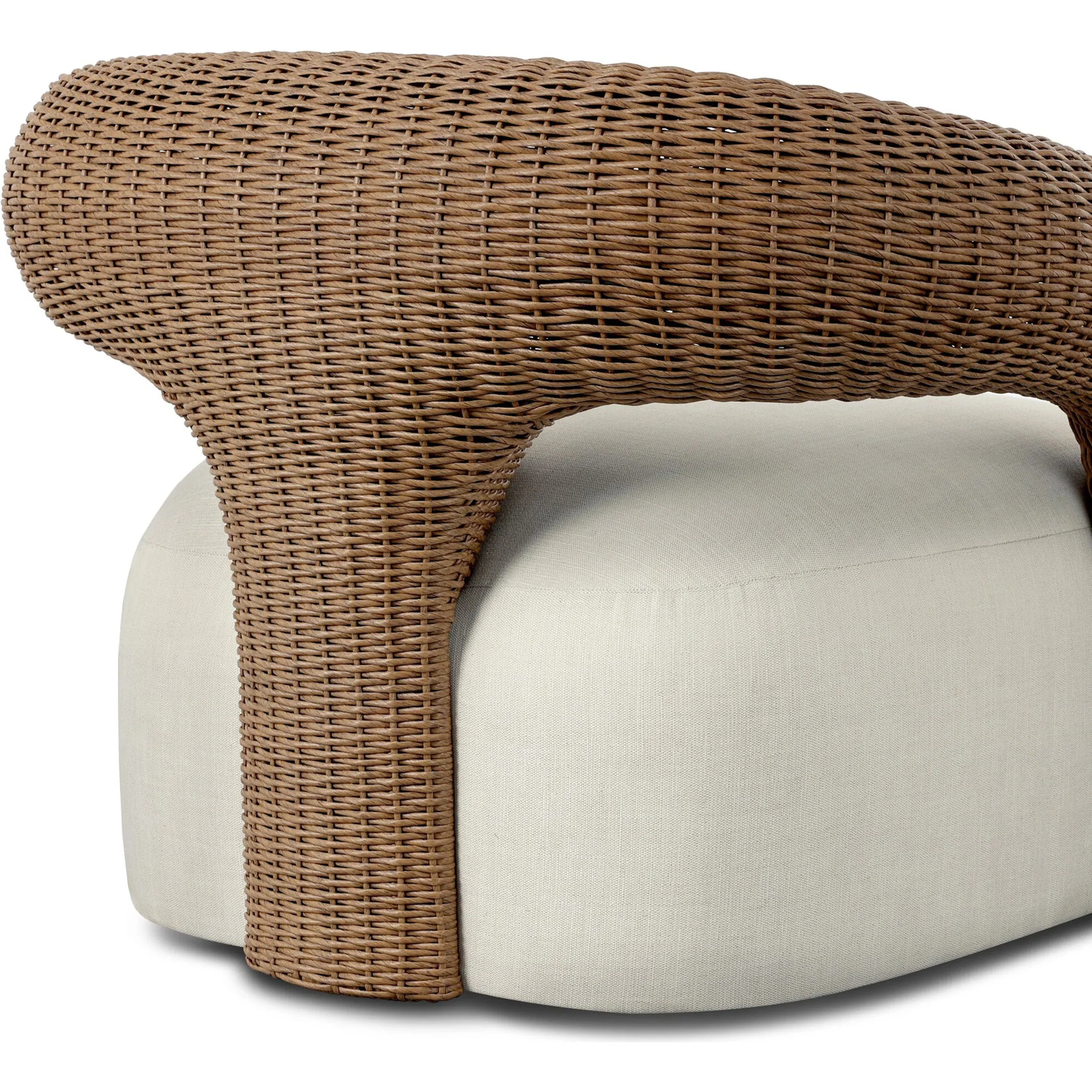 Mazie Outdoor Swivel Chair - Image 9