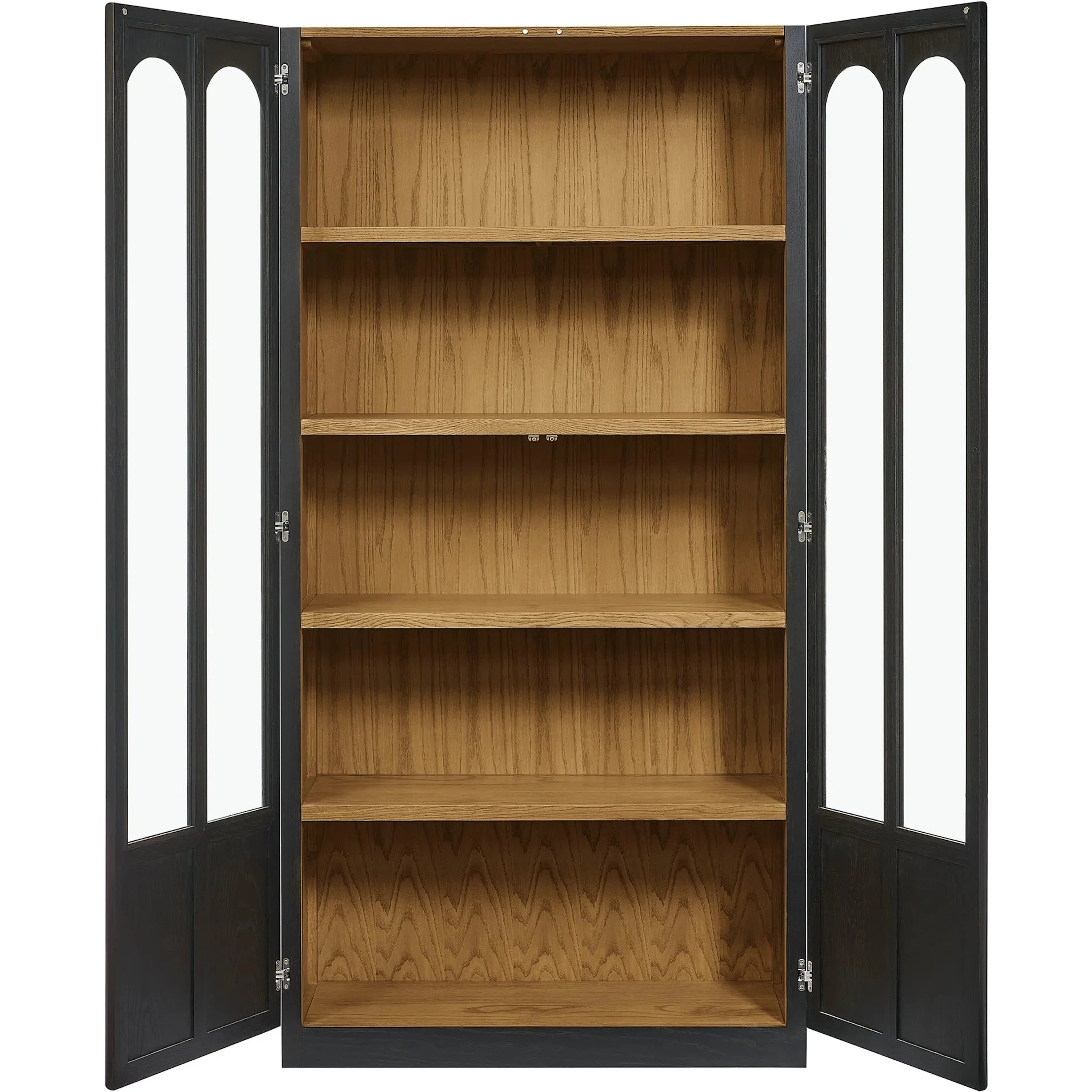McCreary Solid Wood and Glass Display Cabinet - Image 5