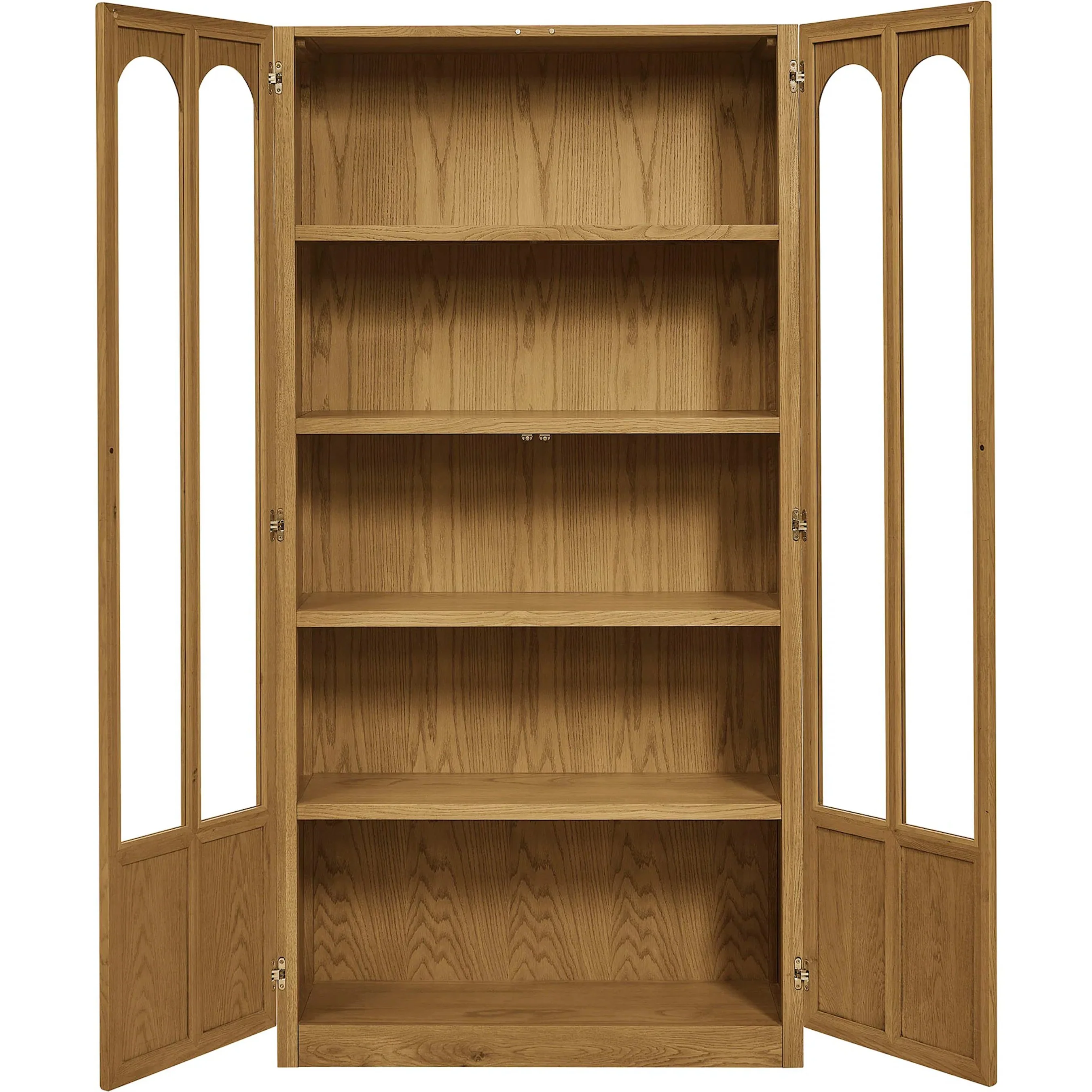 McCreary Solid Wood and Glass Display Cabinet - Image 7