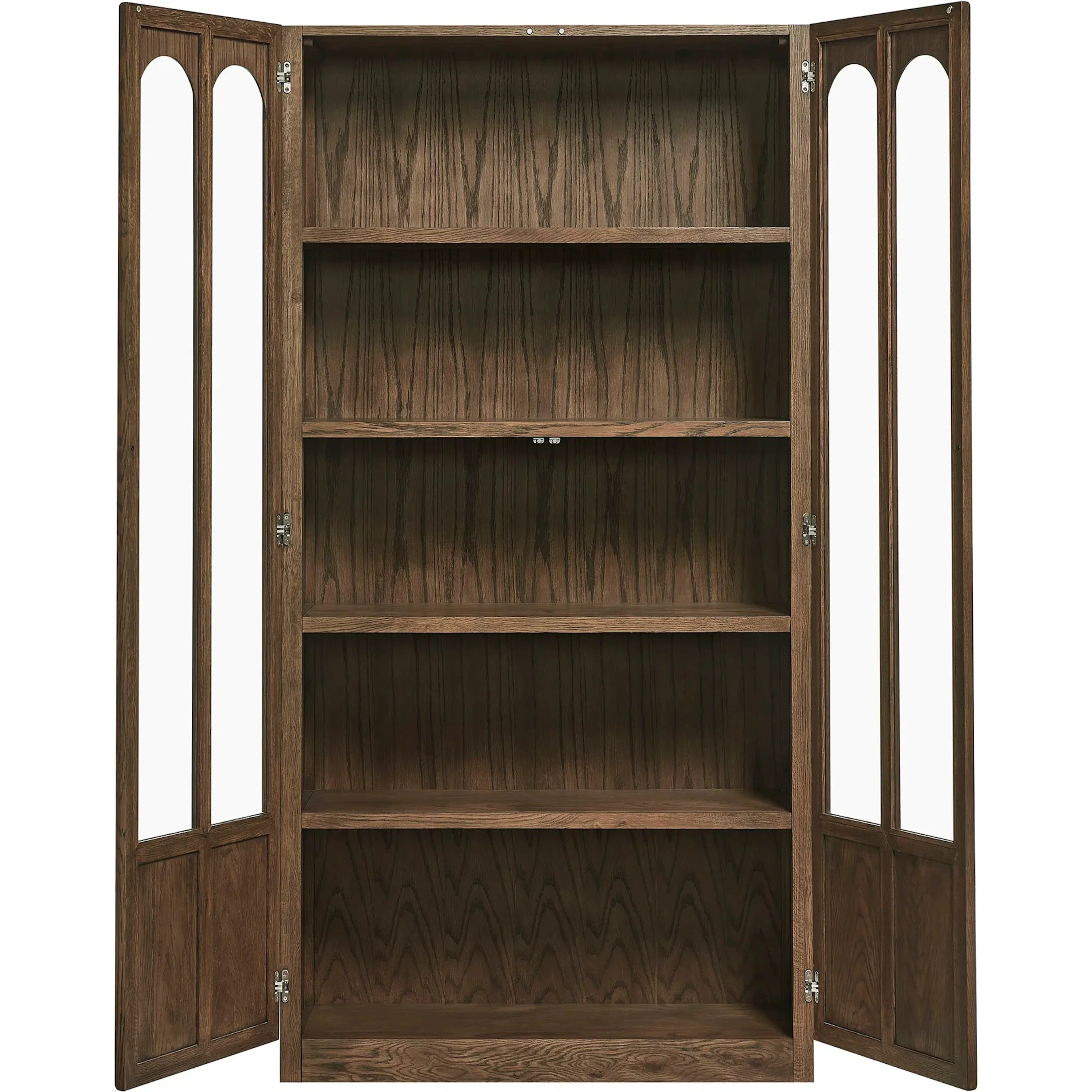 McCreary Solid Wood and Glass Display Cabinet - Image 9