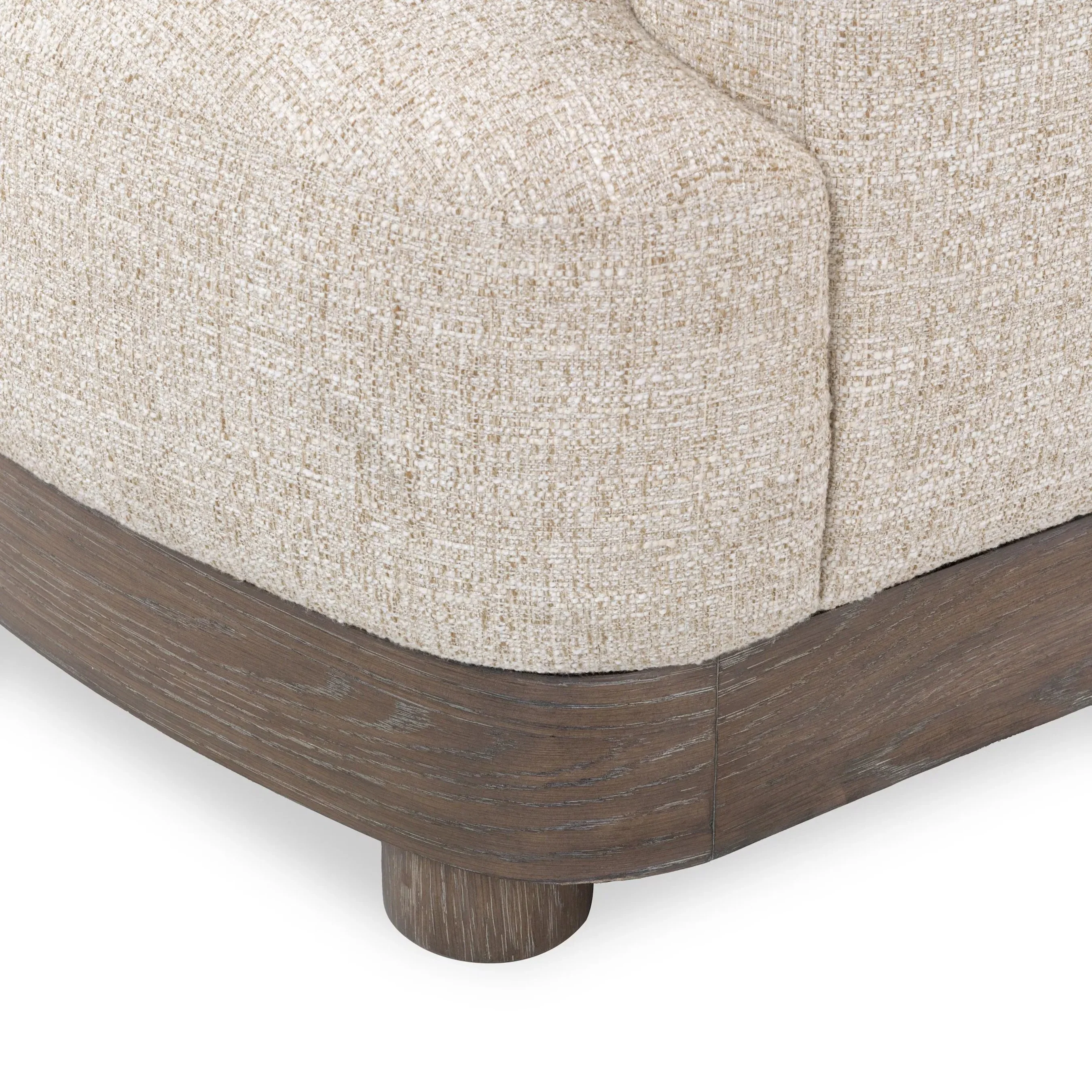 Meera Upholstered Fabric Accent Chair - Image 6