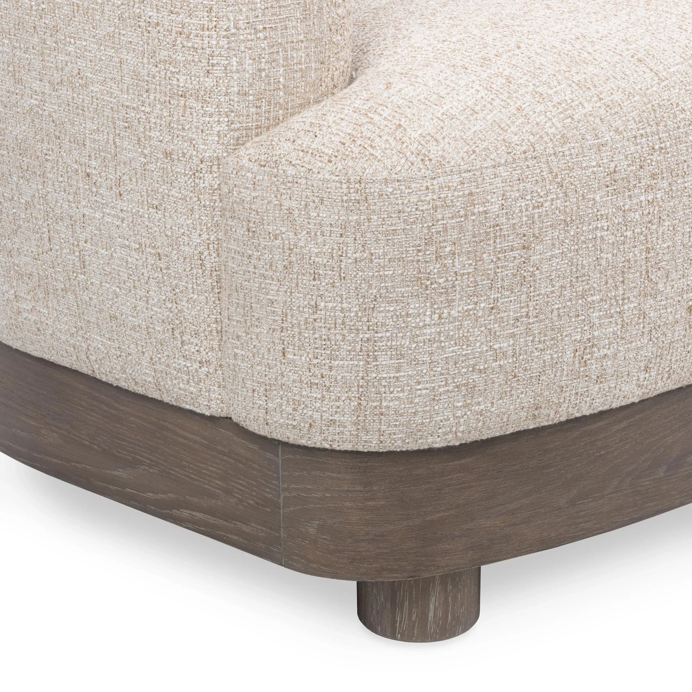 Meera Upholstered Fabric Sofa - Image 5