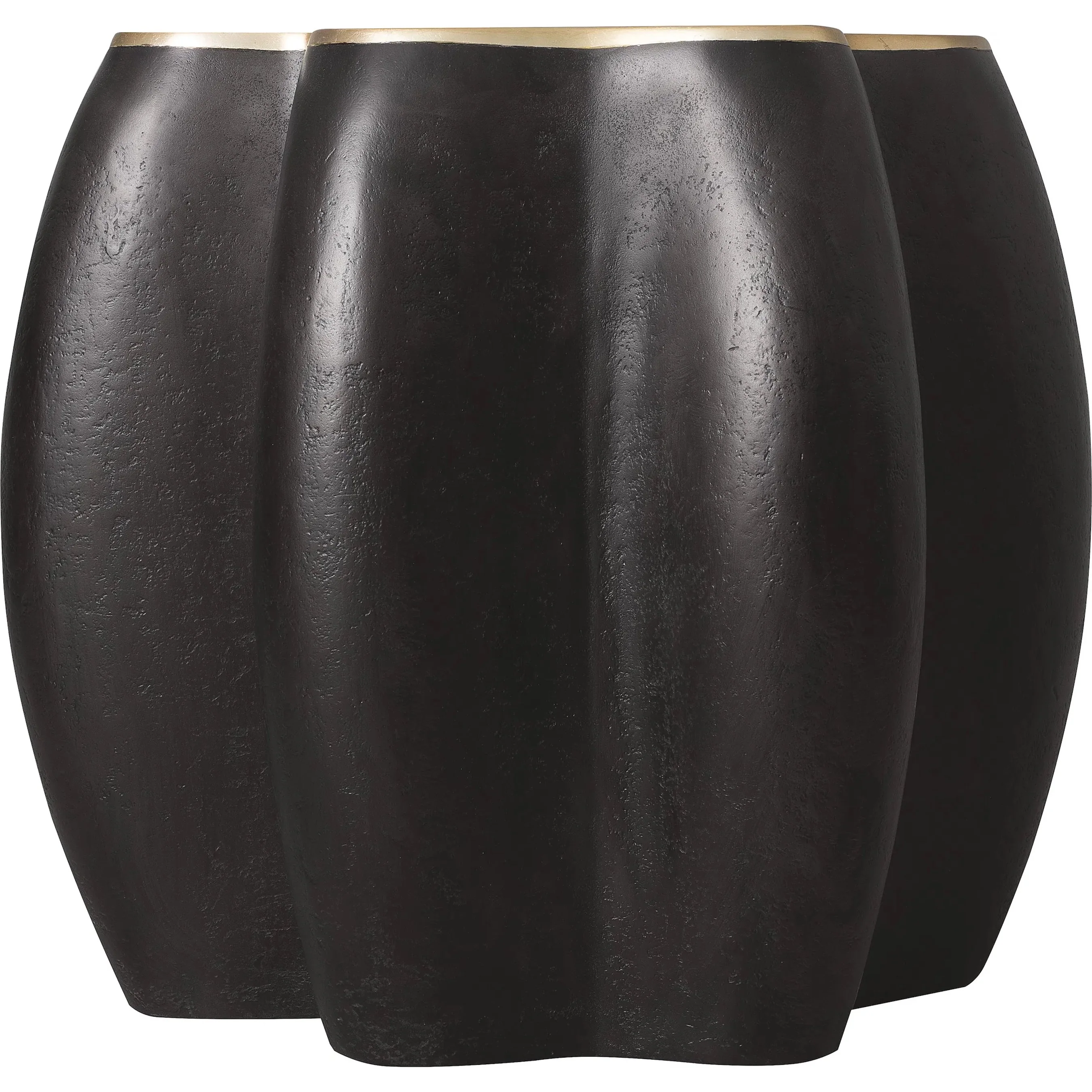 Melange Even and Flow Round End Table