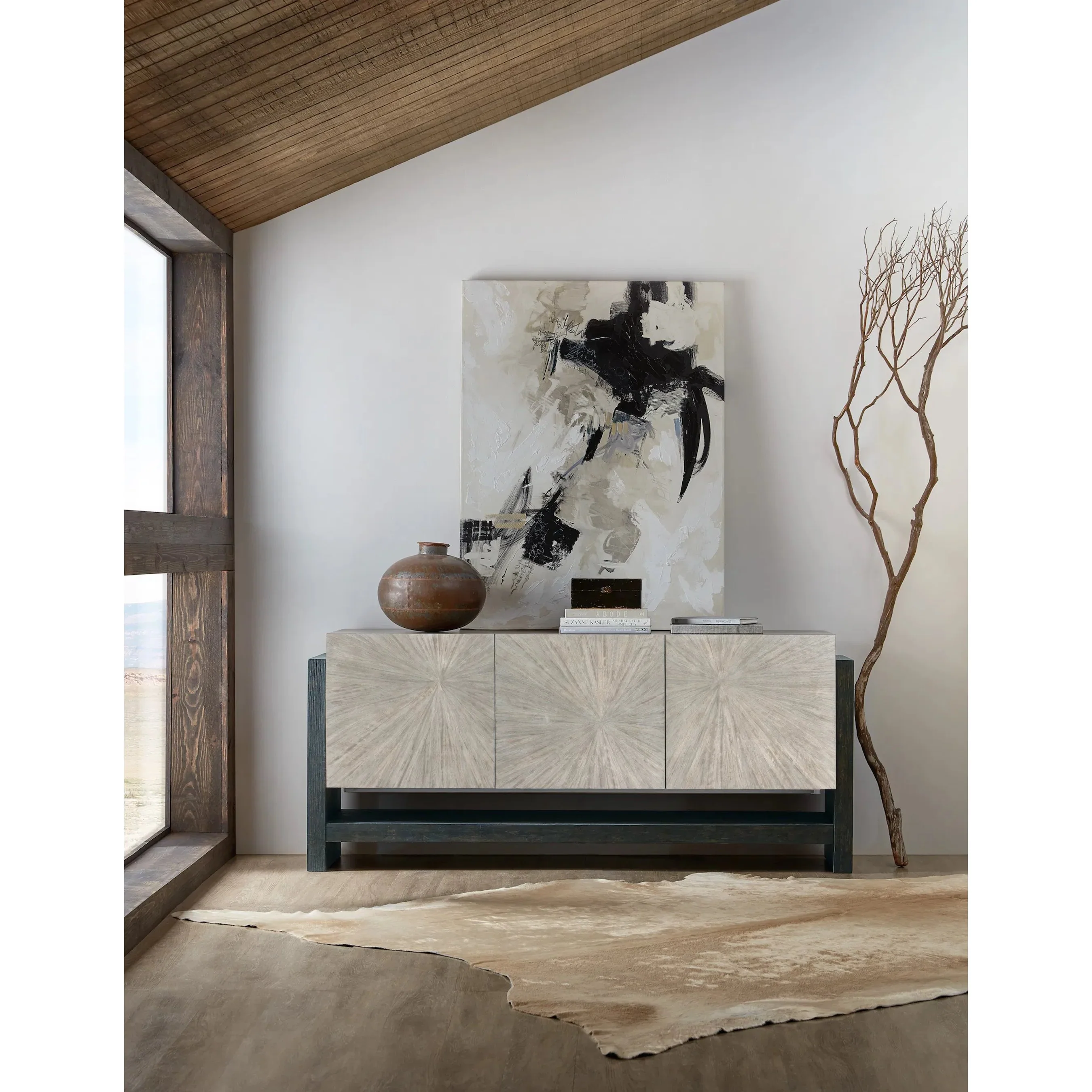 Melange Ground Perspective Credenza - Image 4