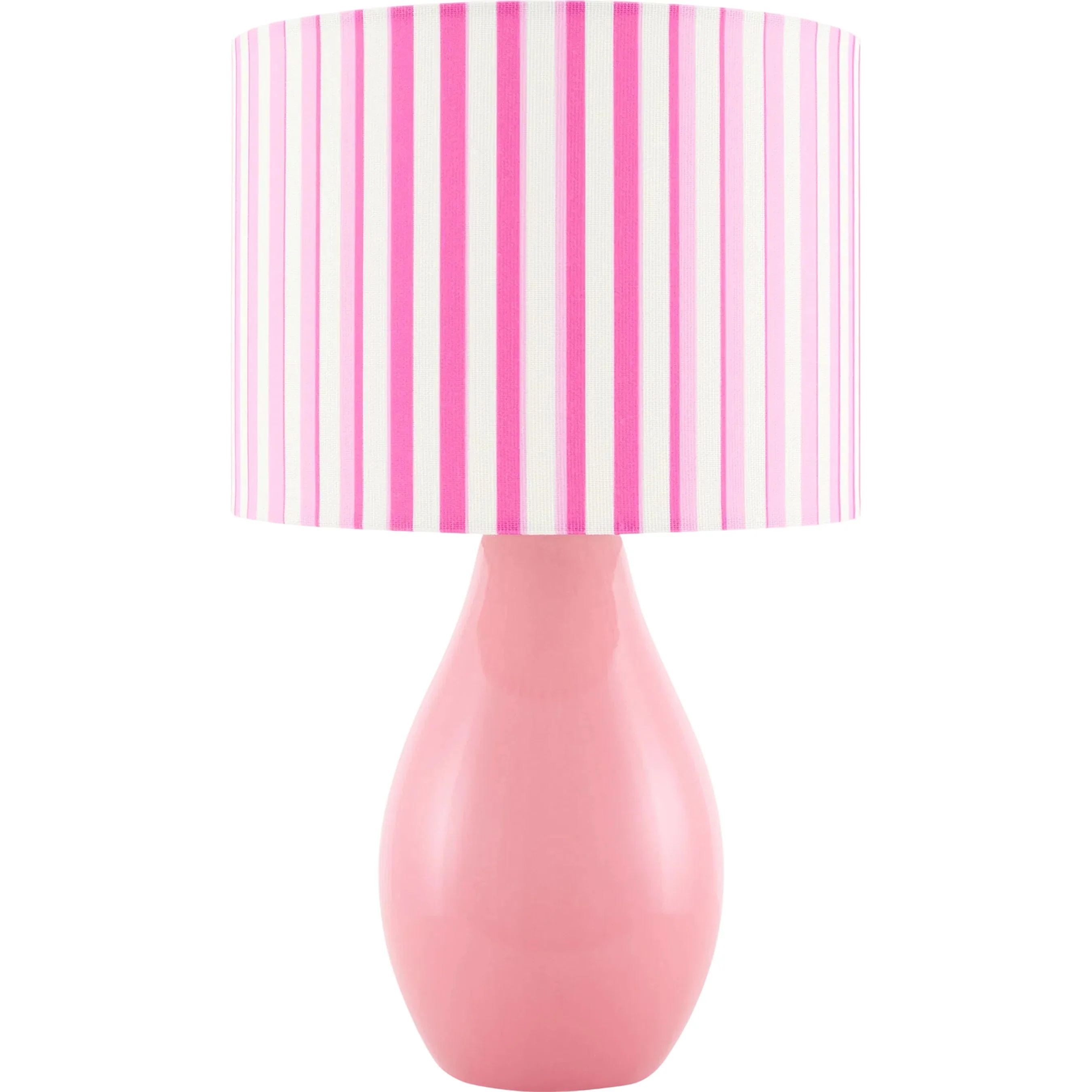 Melbu Accent Table Lamp Striped Shade - Image 2
