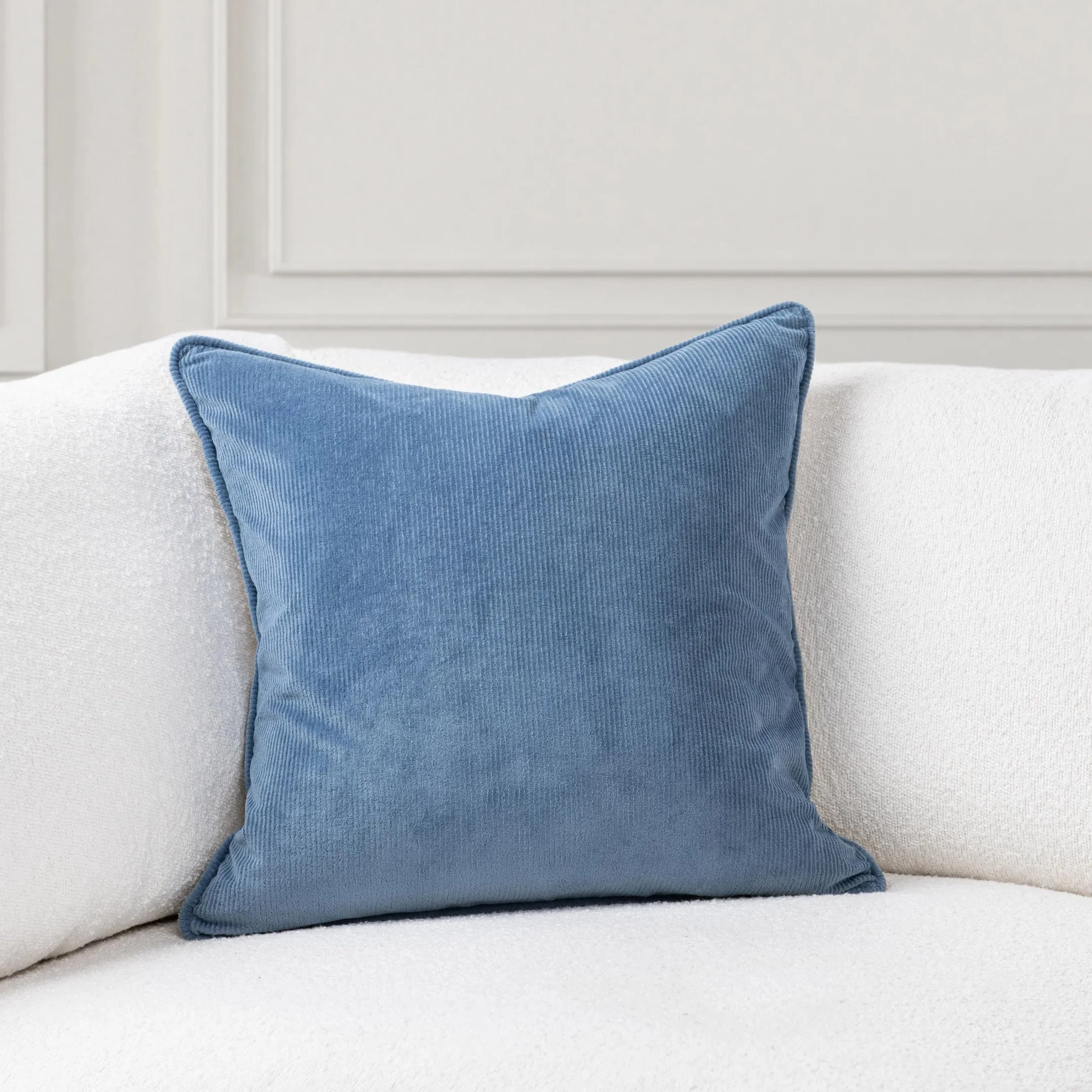 Memoir Corduroy Fabric Throw Pillow - Image 5