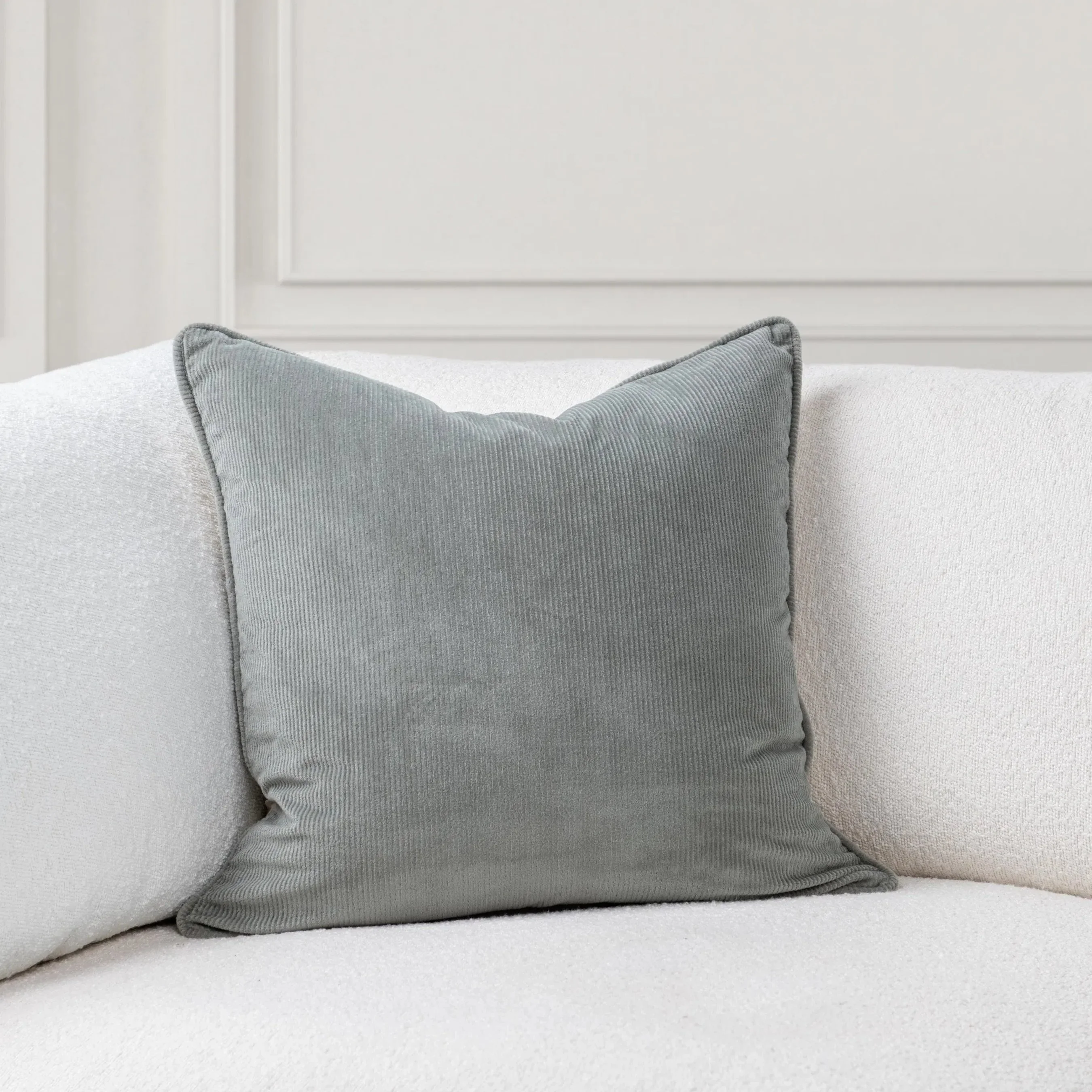 Memoir Corduroy Fabric Throw Pillow - Image 8