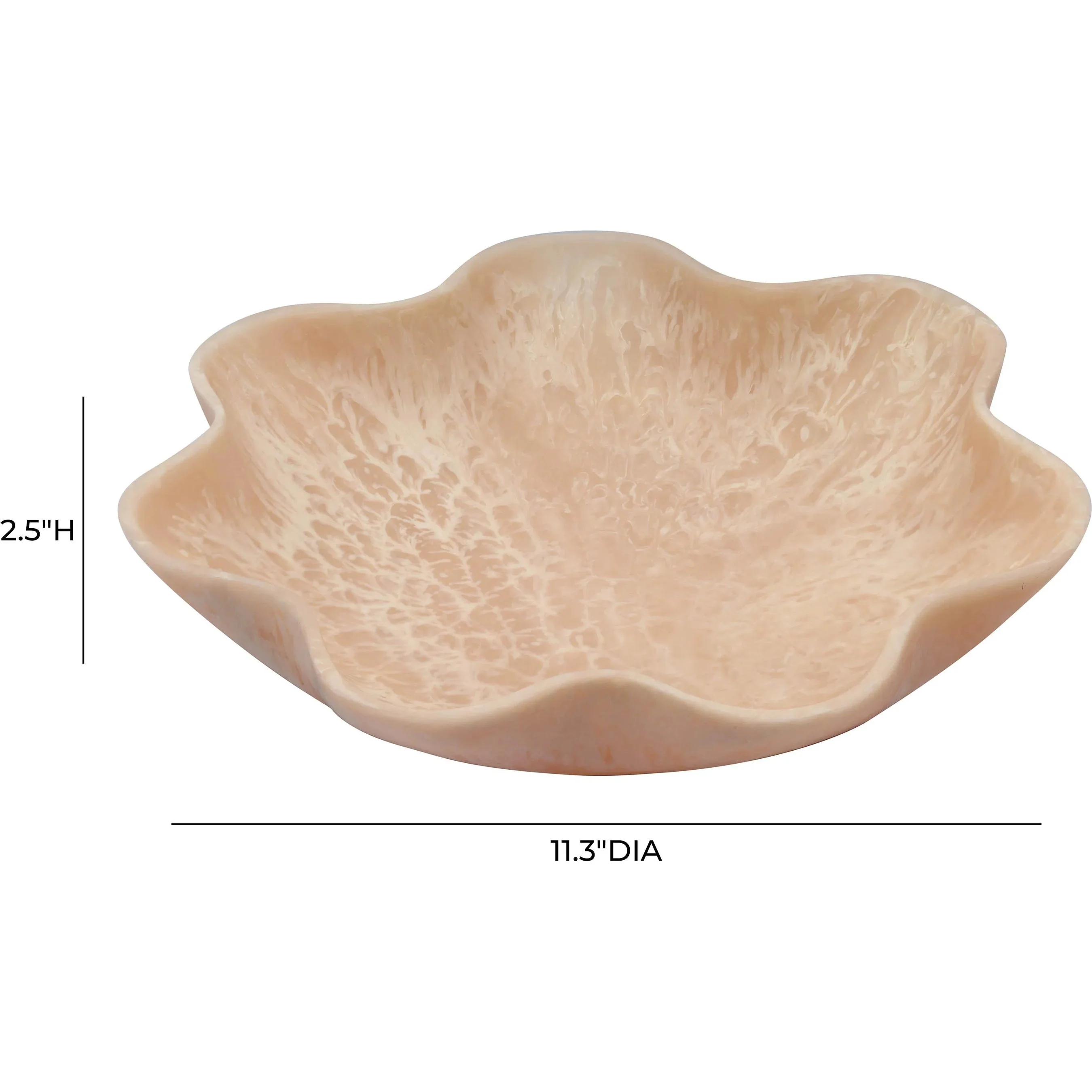 Mera Grapefruit Resin Star Tray - Image 2