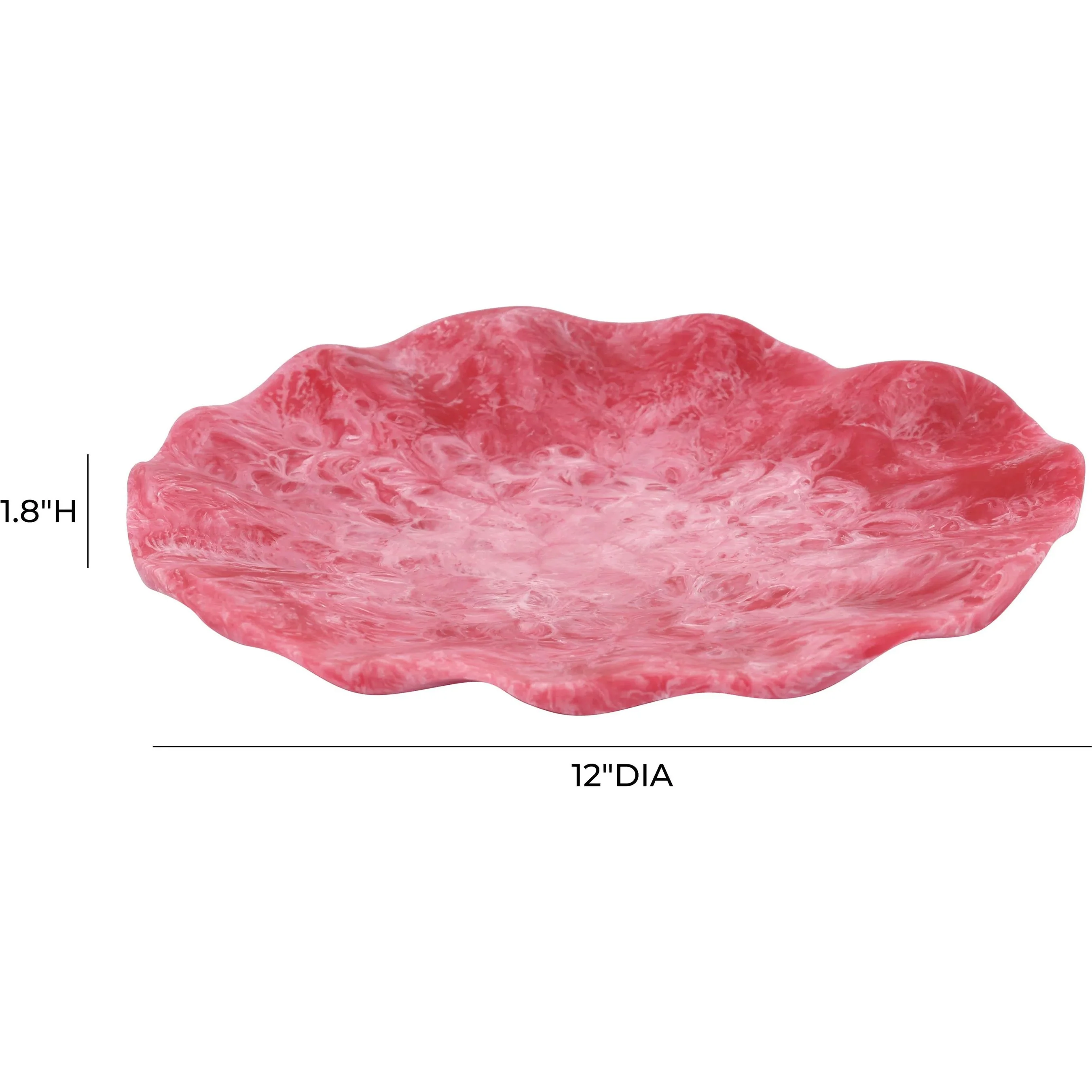 Mera Resin Petal Tray - Image 4