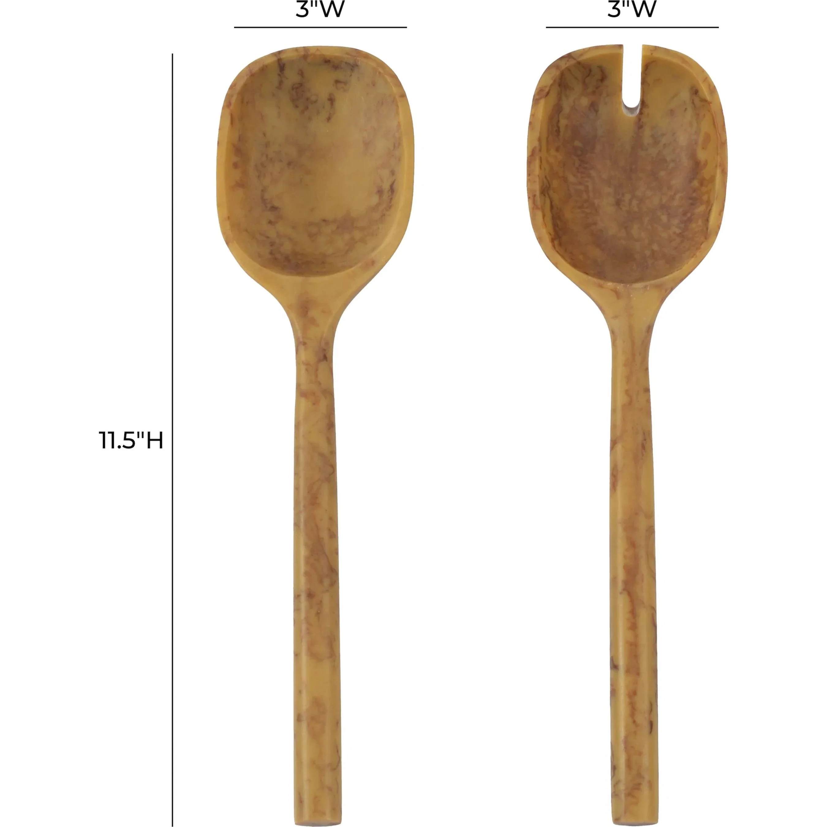 Mera Resin Serving Spoons (Set of 2) - Image 4