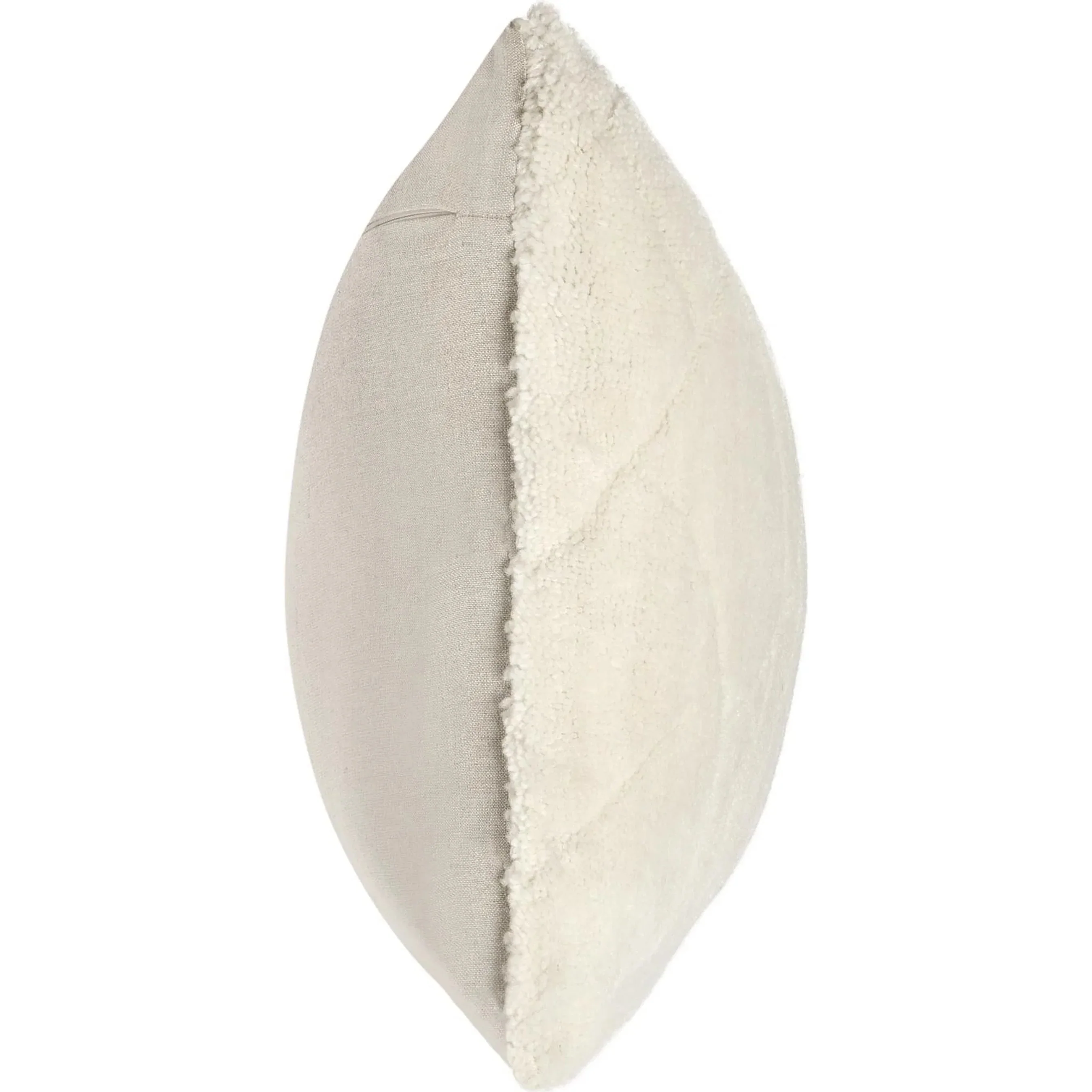 Mercer Wool Blend Fabric Throw Pillow - Image 3