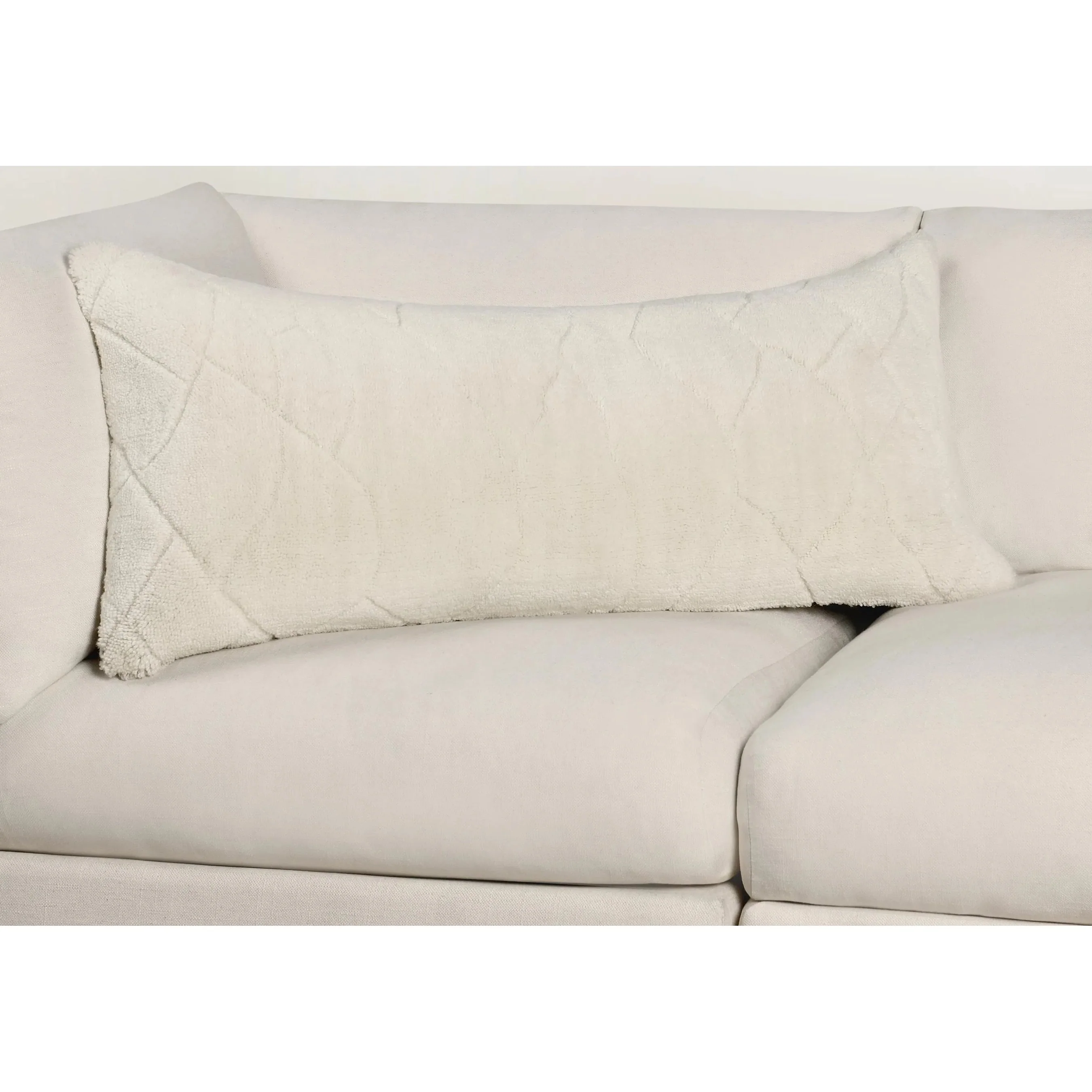 Mercer Wool Blend Fabric Throw Pillow - Image 8