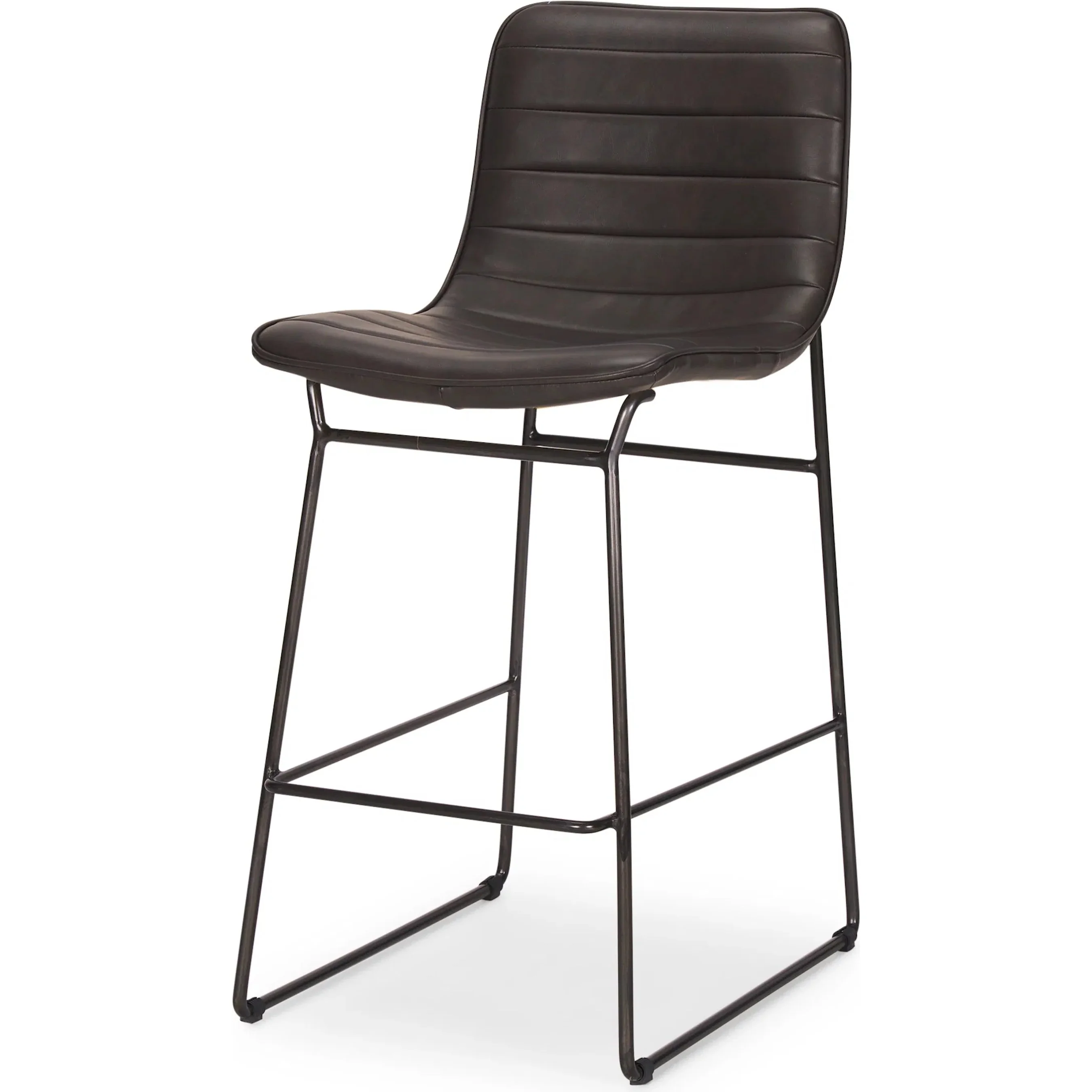 Meritt Leather Seat Bar/Counter Stool