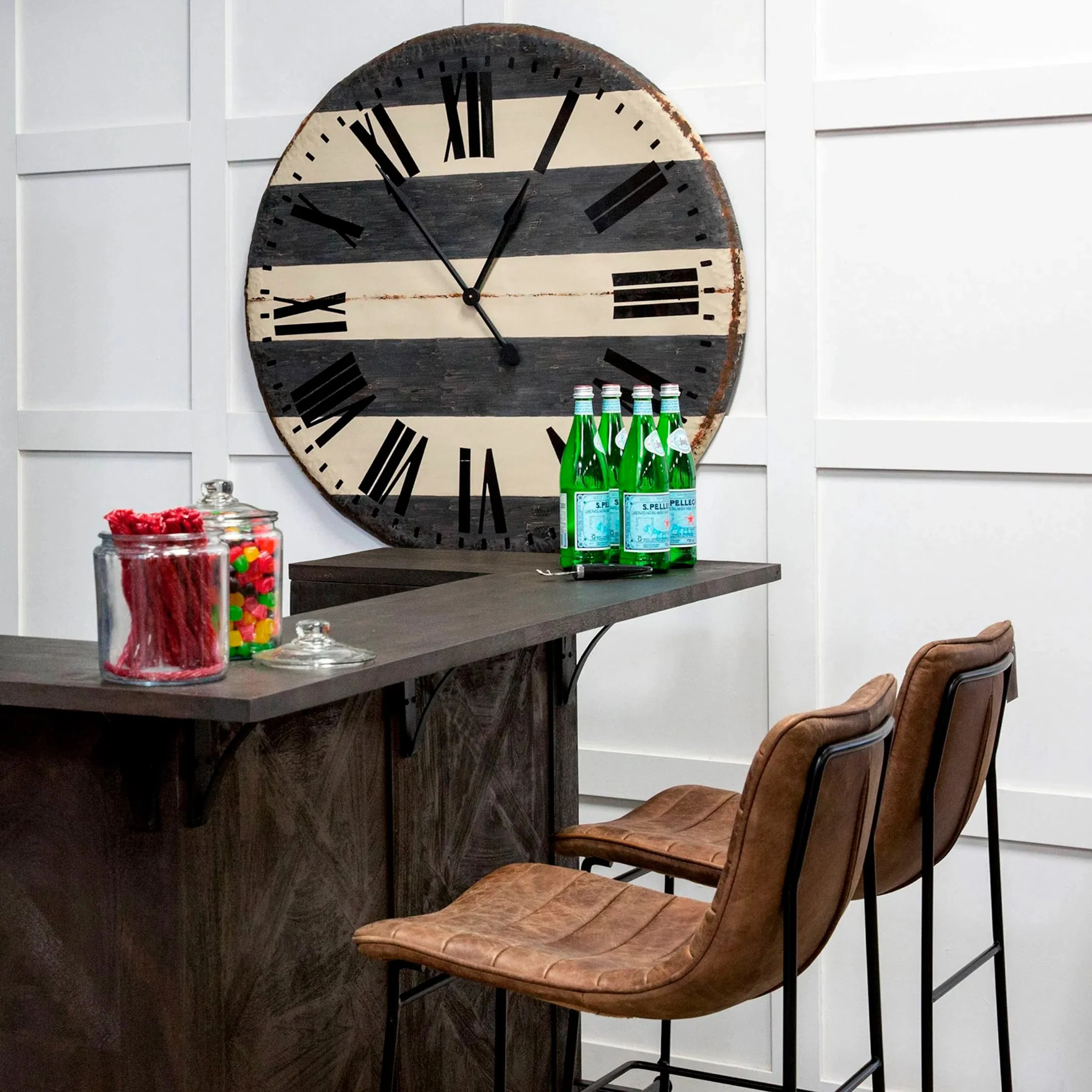 Meritt Leather Seat Bar/Counter Stool - Image 13
