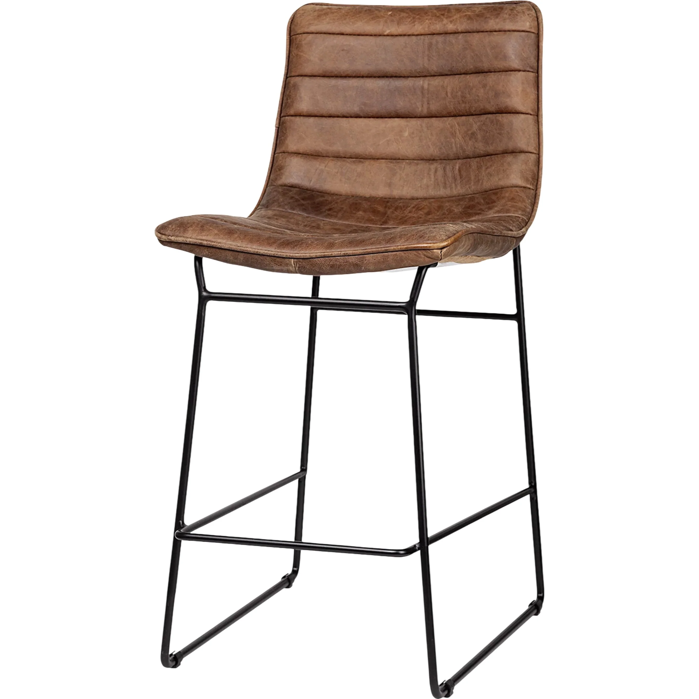 Meritt Leather Seat Bar/Counter Stool - Image 2